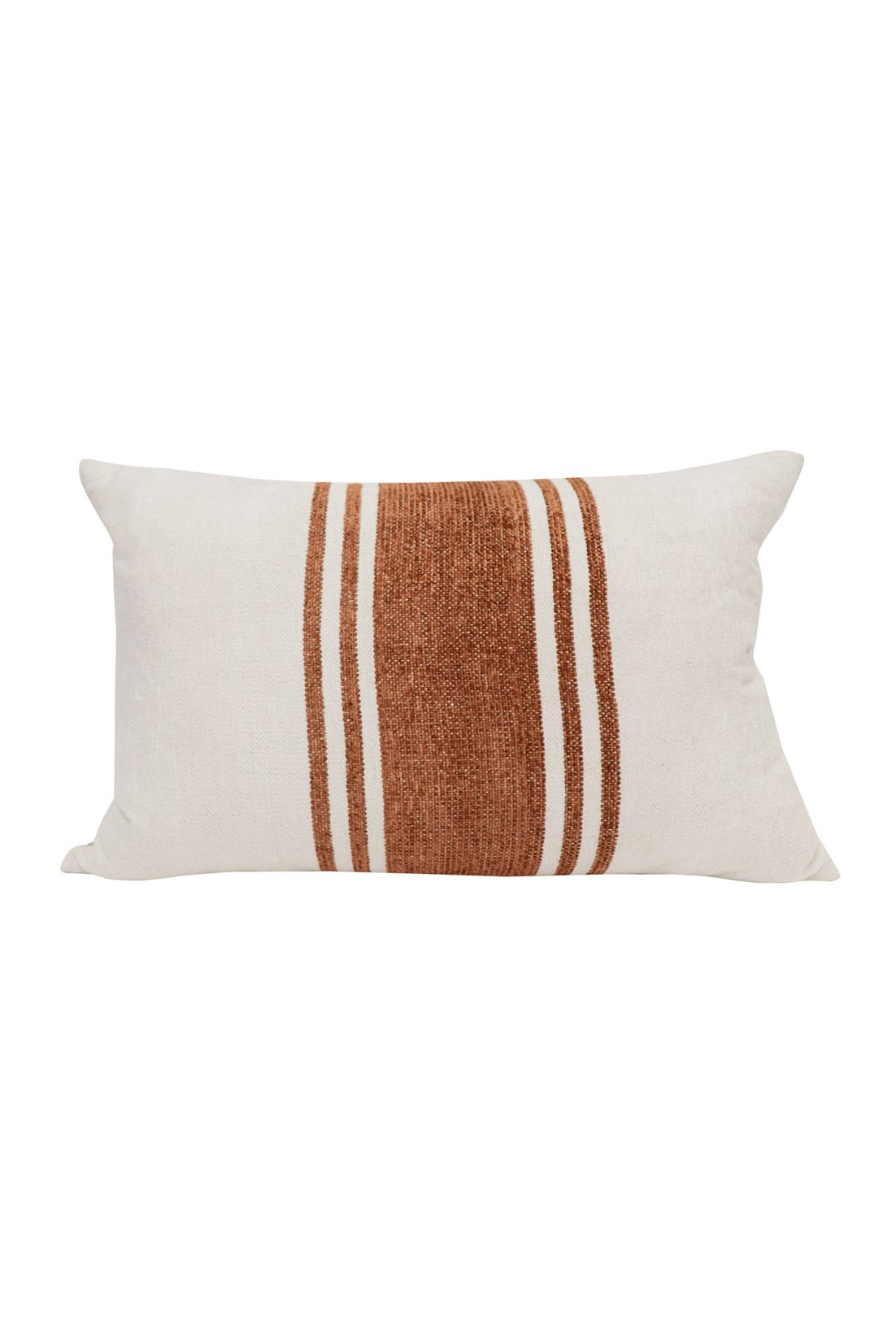 bronze stripe cushion