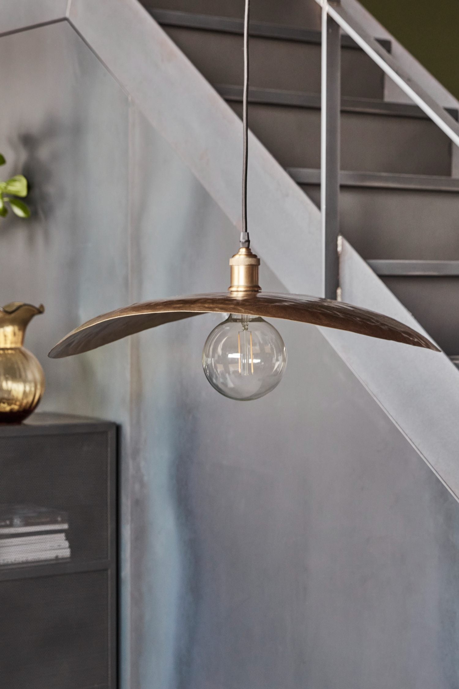 Hatt lampshade antique brass 60cm