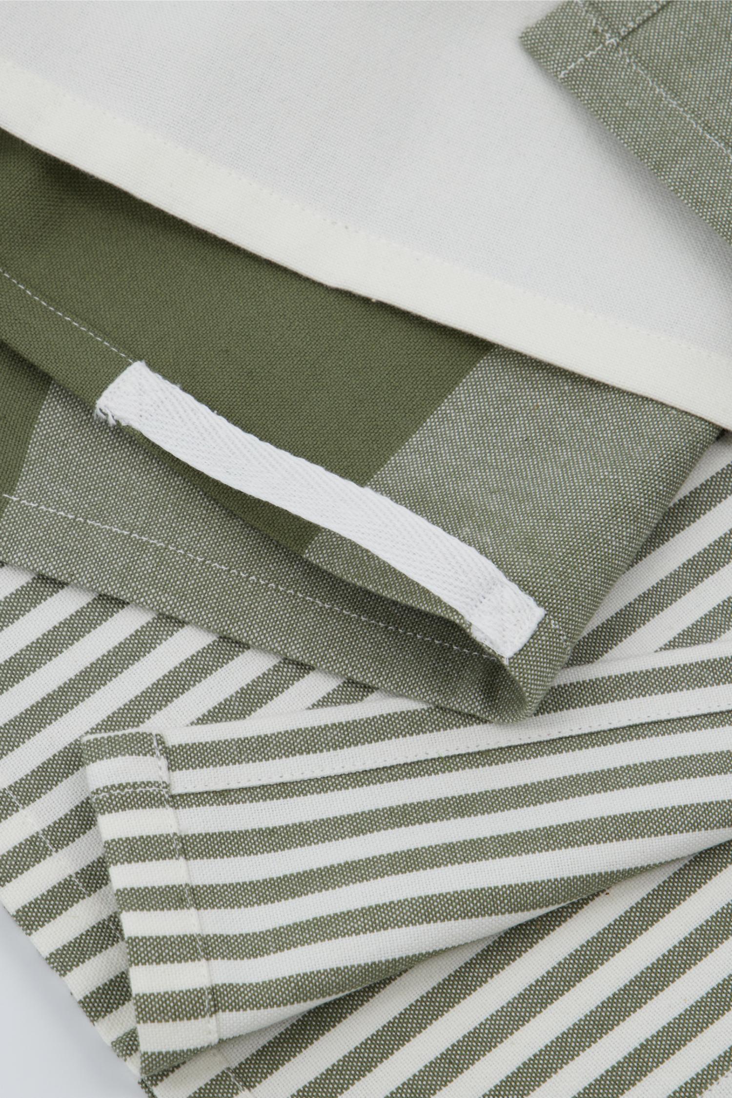 cook teatowels set/2 olive