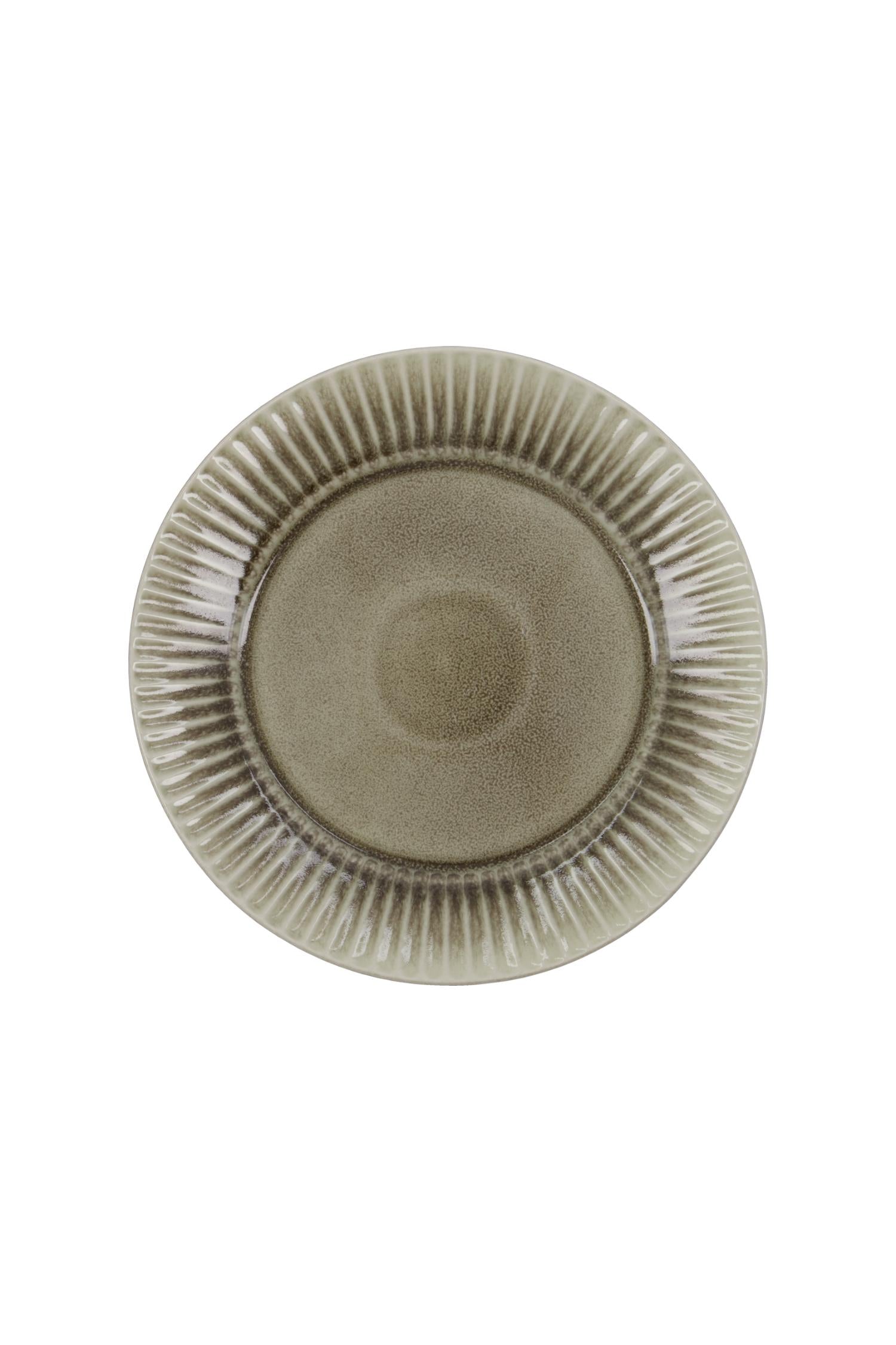 pleat dinner plate set/4