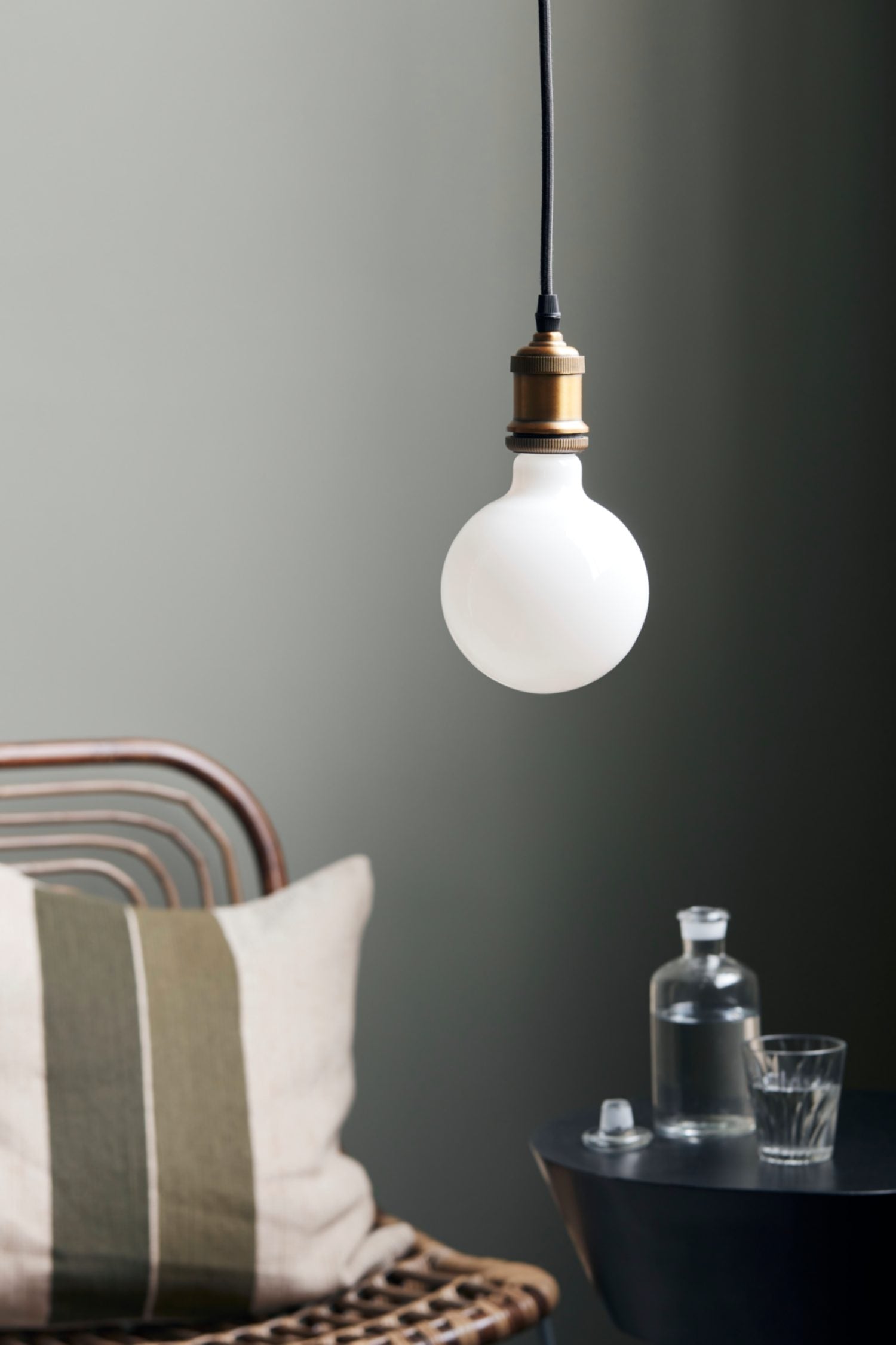 fly lighting cord kit brass