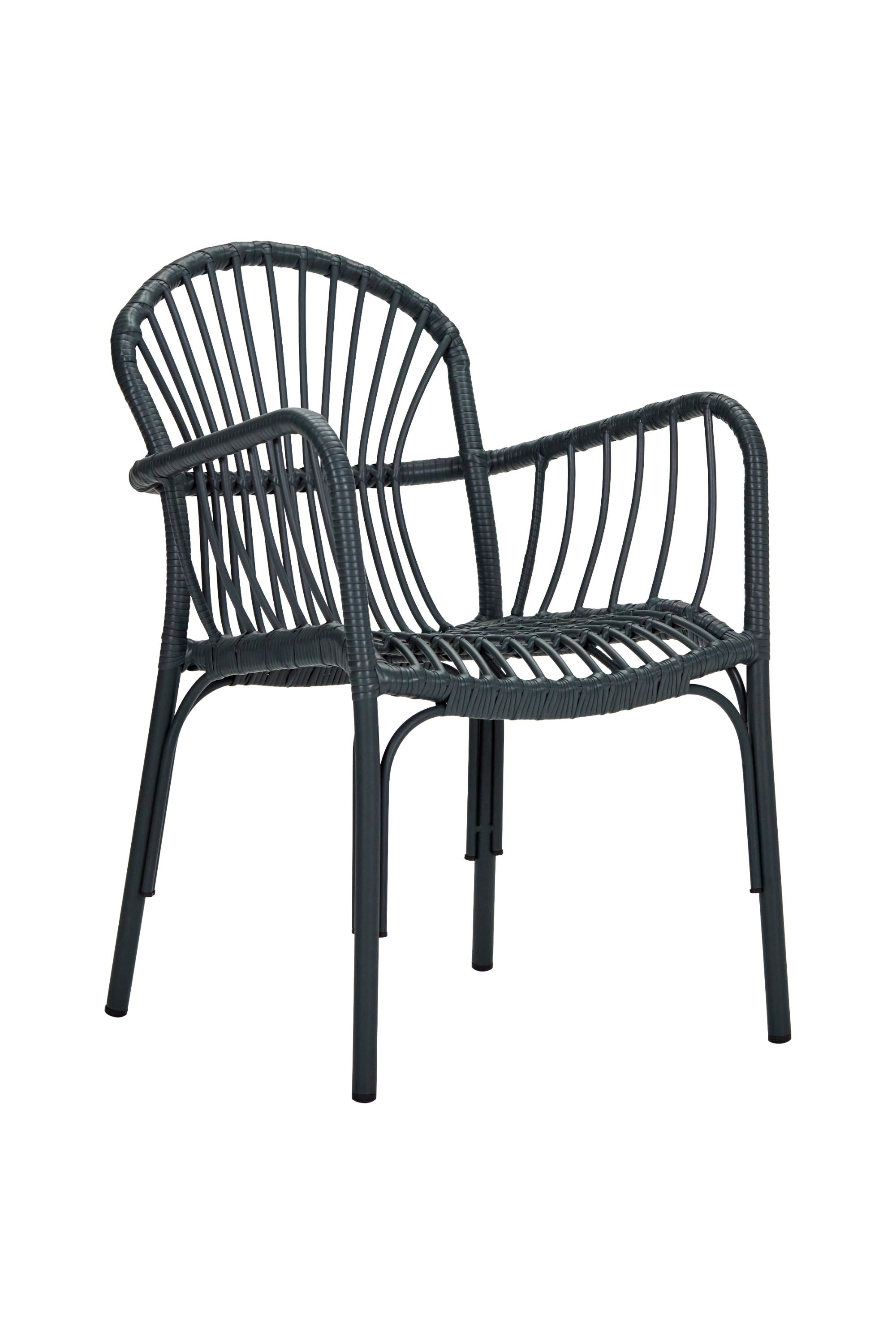 brea outdoor chair dark green