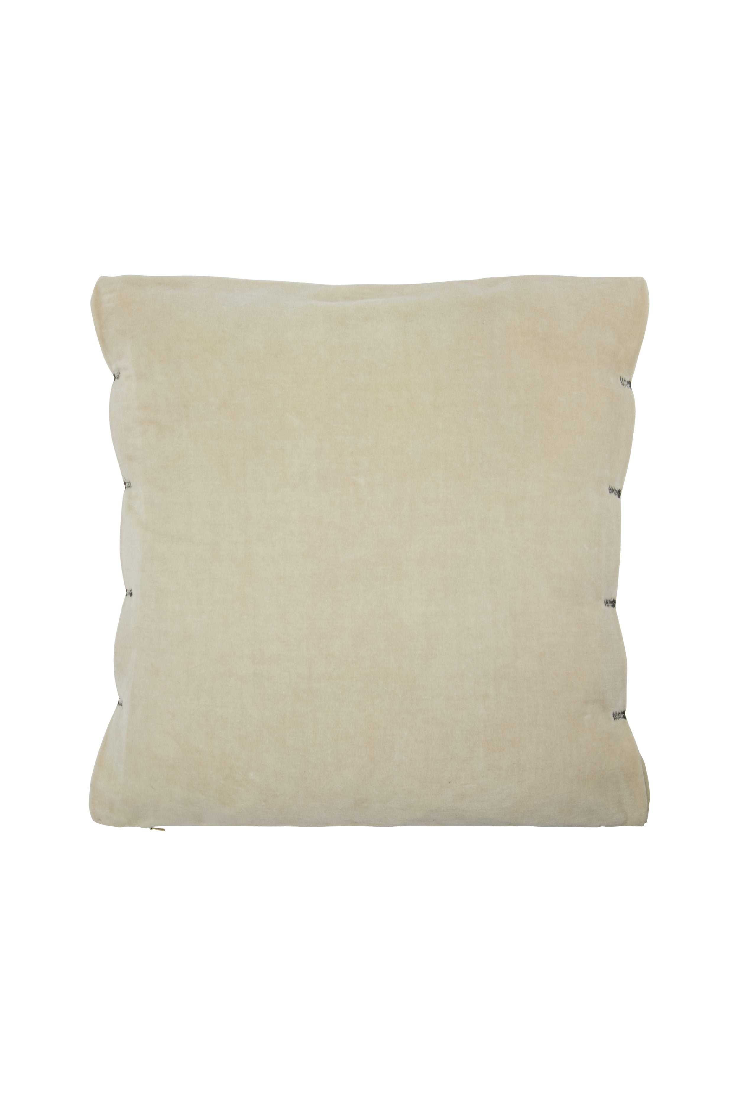 velvet cushion cover sand