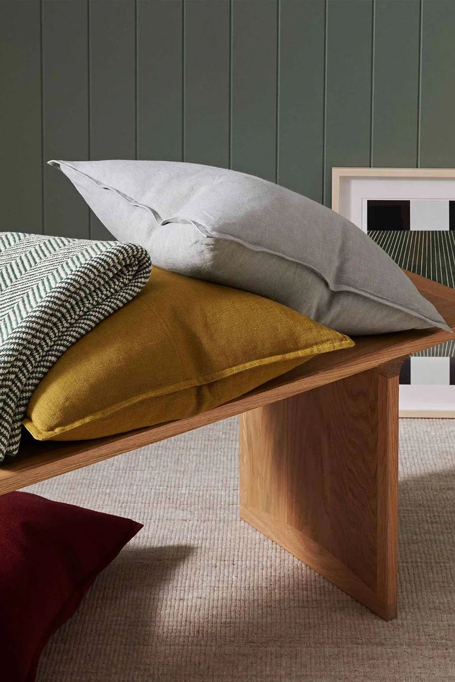 maison linen cushion cover natural