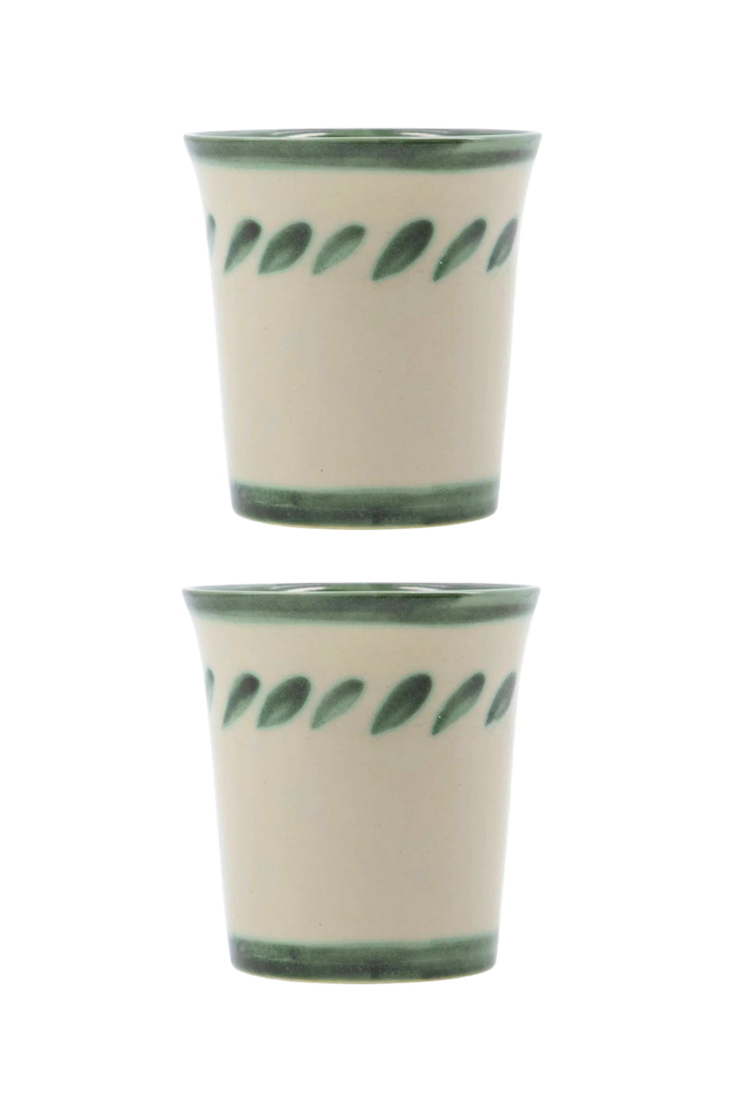 diva mug green set of 2
