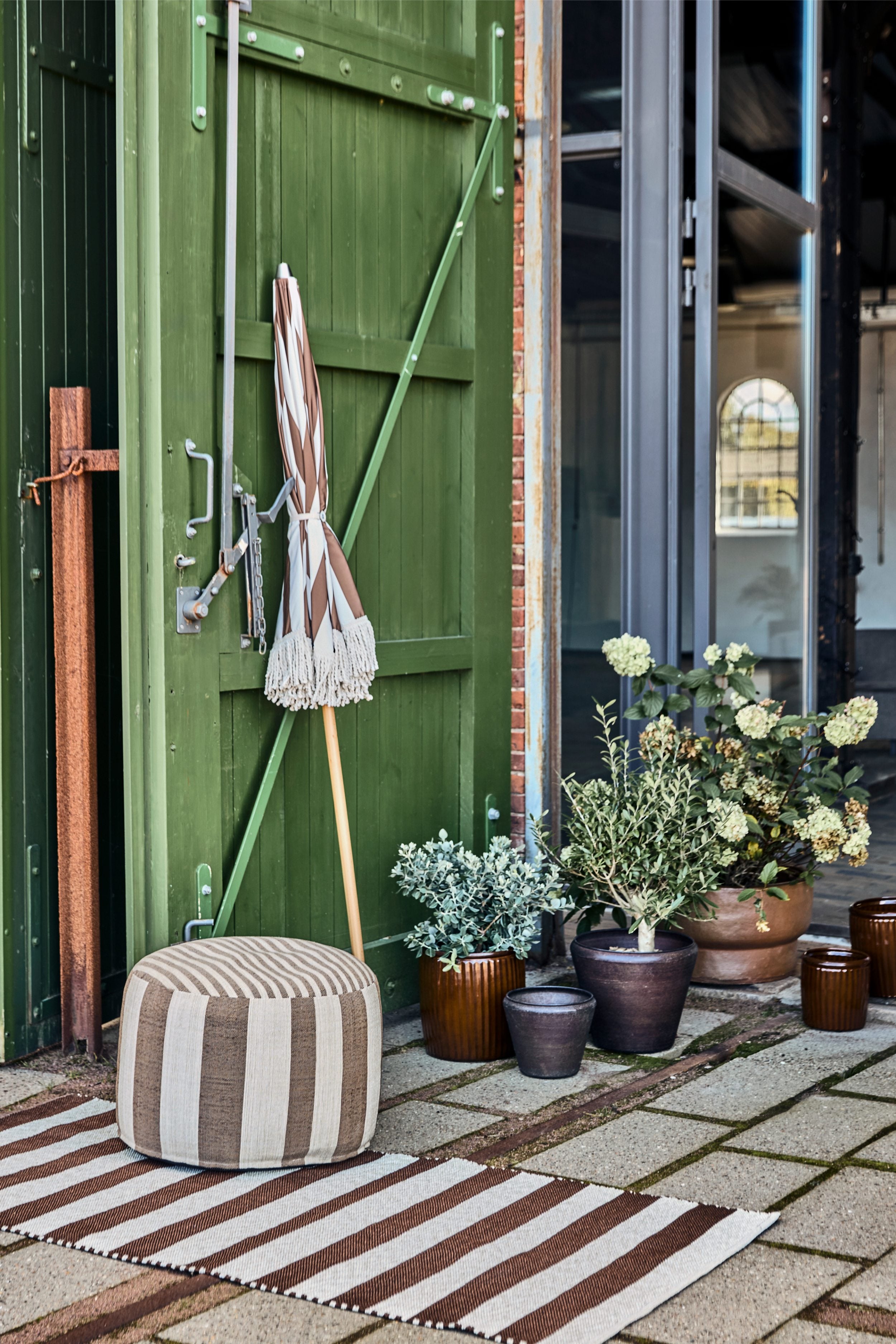 alfo rug brown/natural