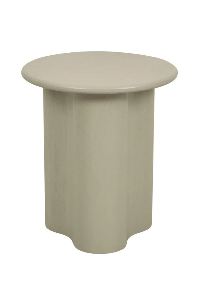 wave side table putty