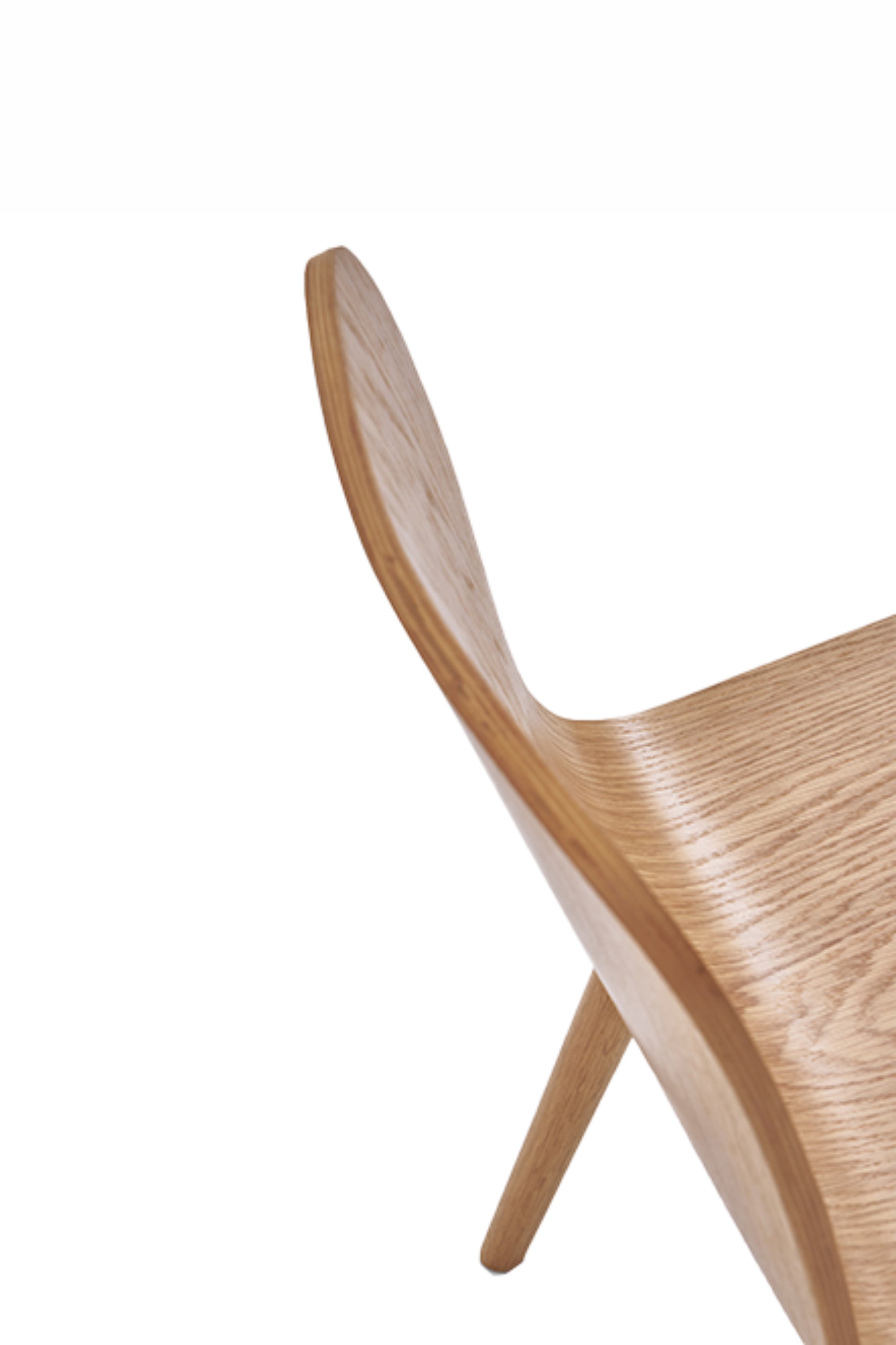 amity dining chair blonde oak