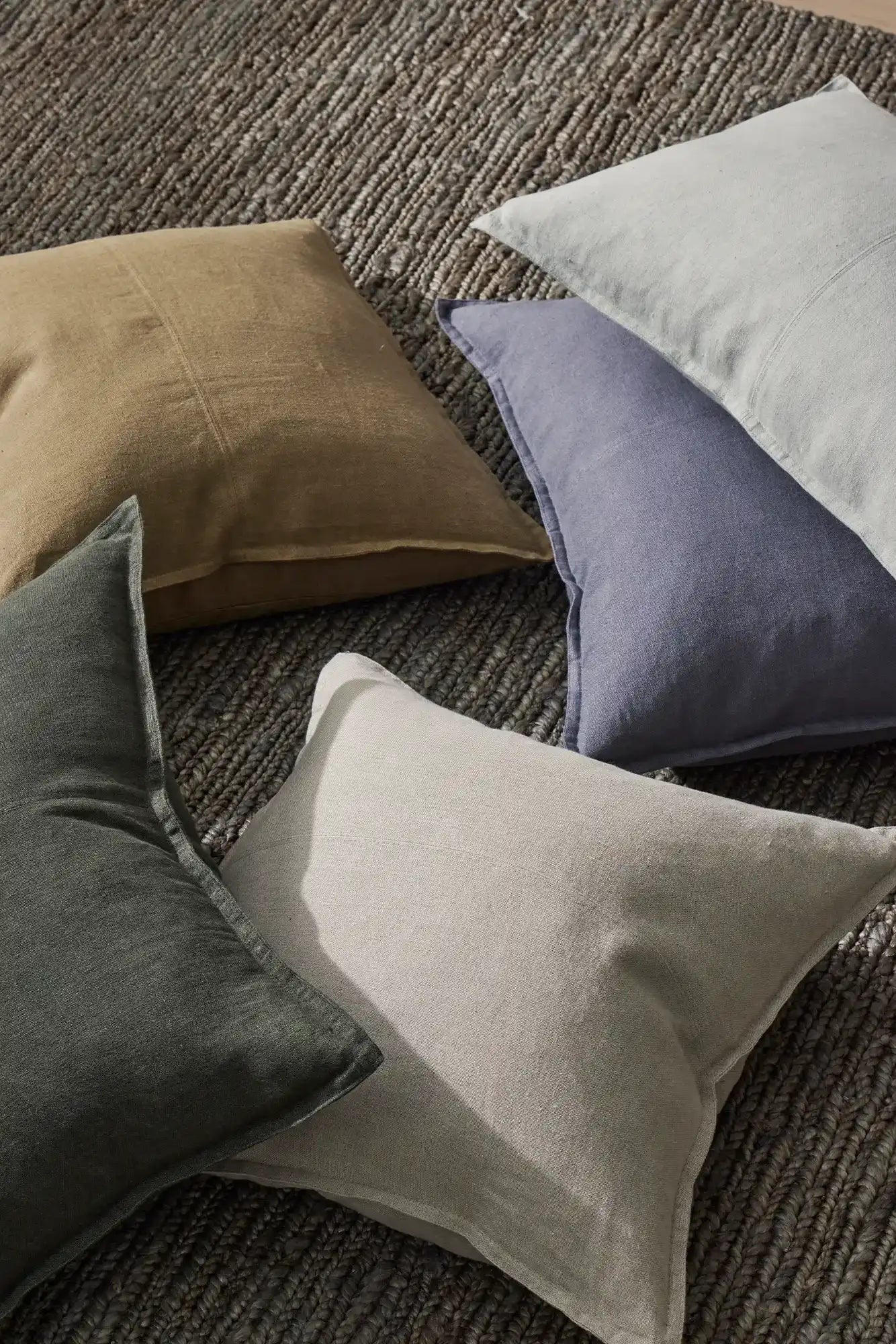 maison linen cushion cover natural