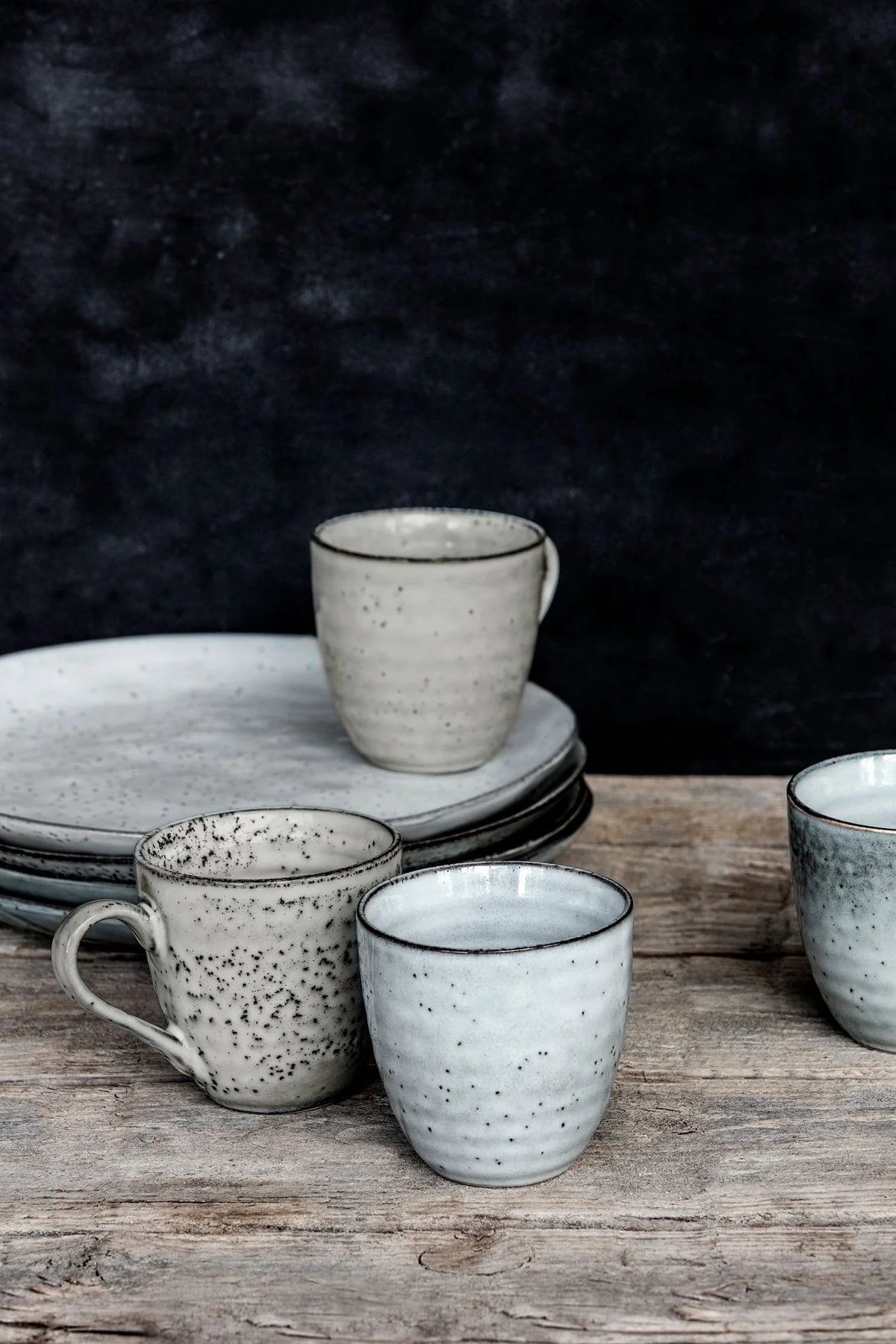 rustique mug set/4