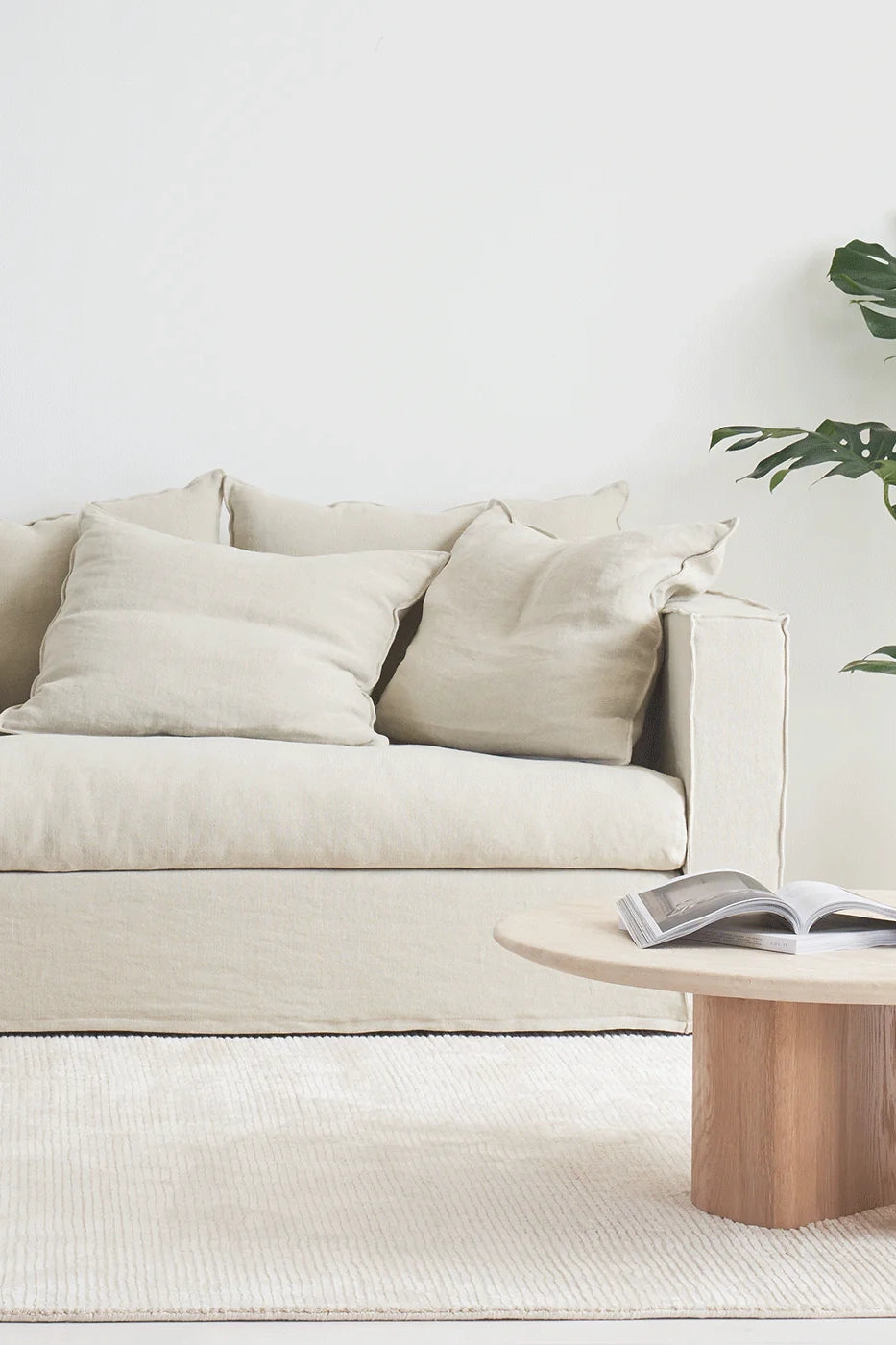 heirloom sofa 3 seater pumice