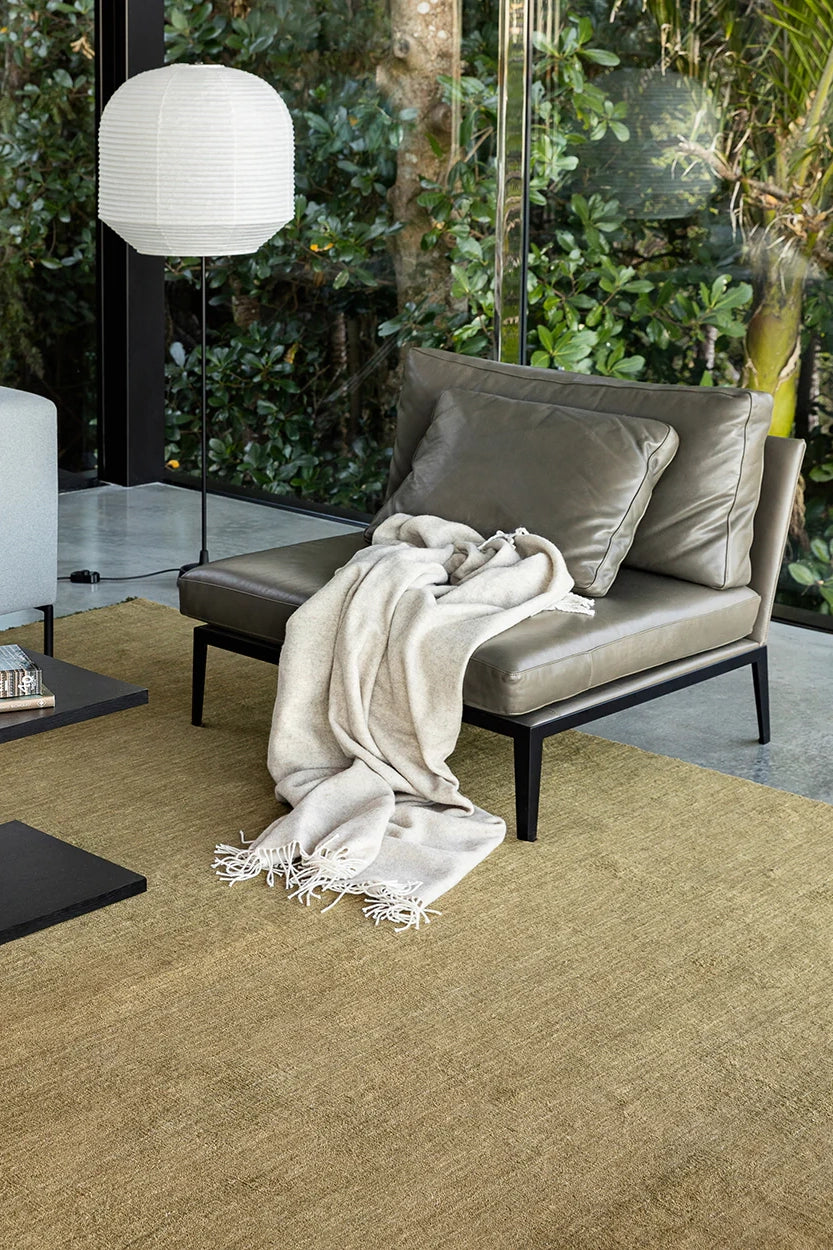 moss rug nz wool