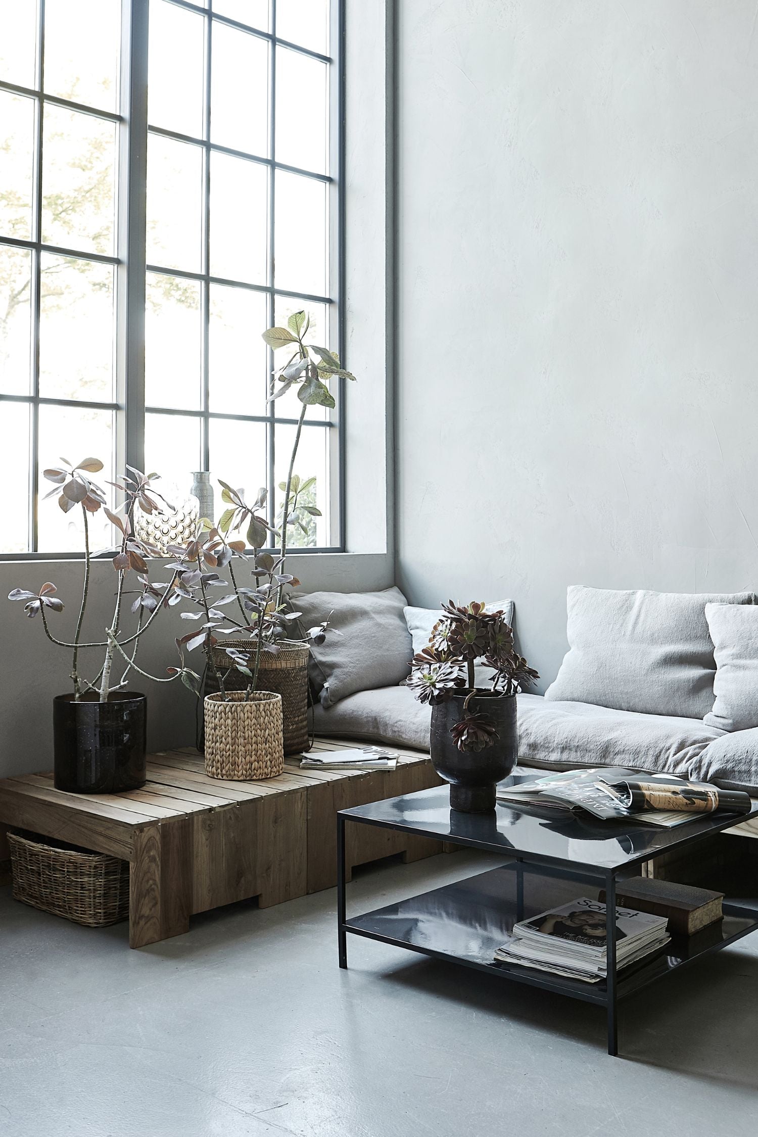 woodie teak coffee table