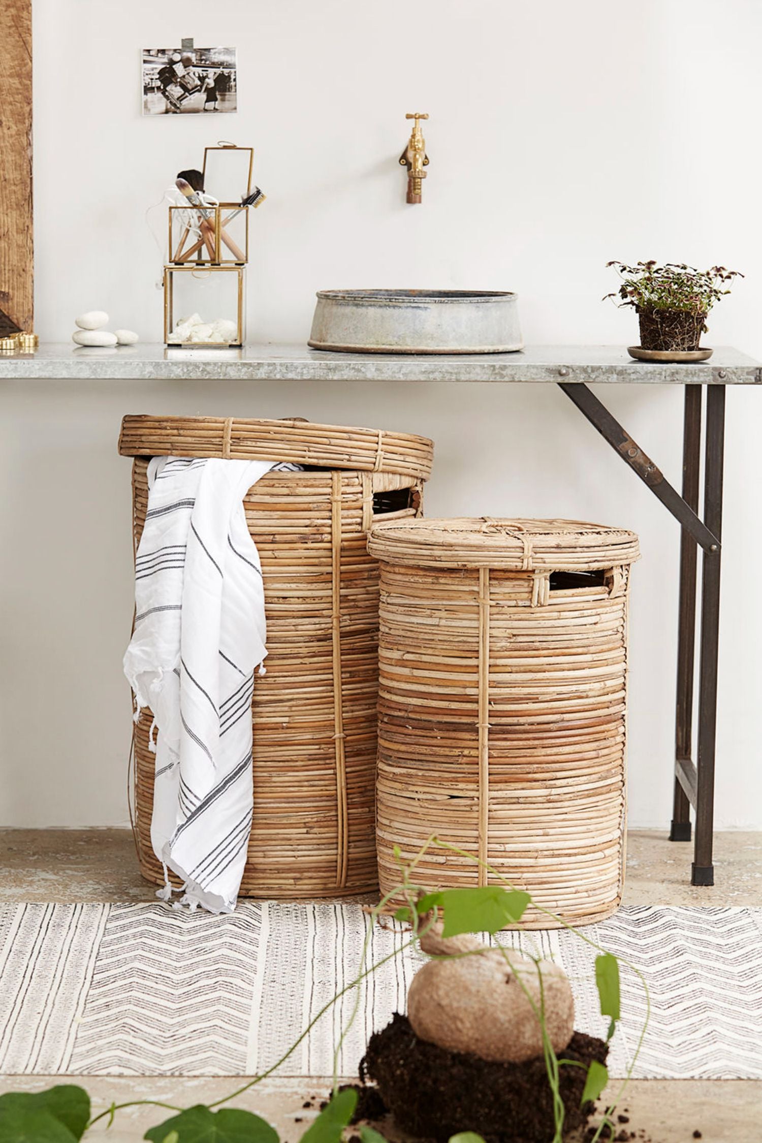 chaka laundry baskets set/2