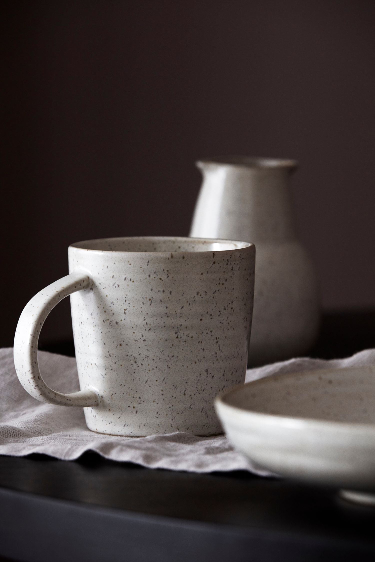 pion mug off white set/4