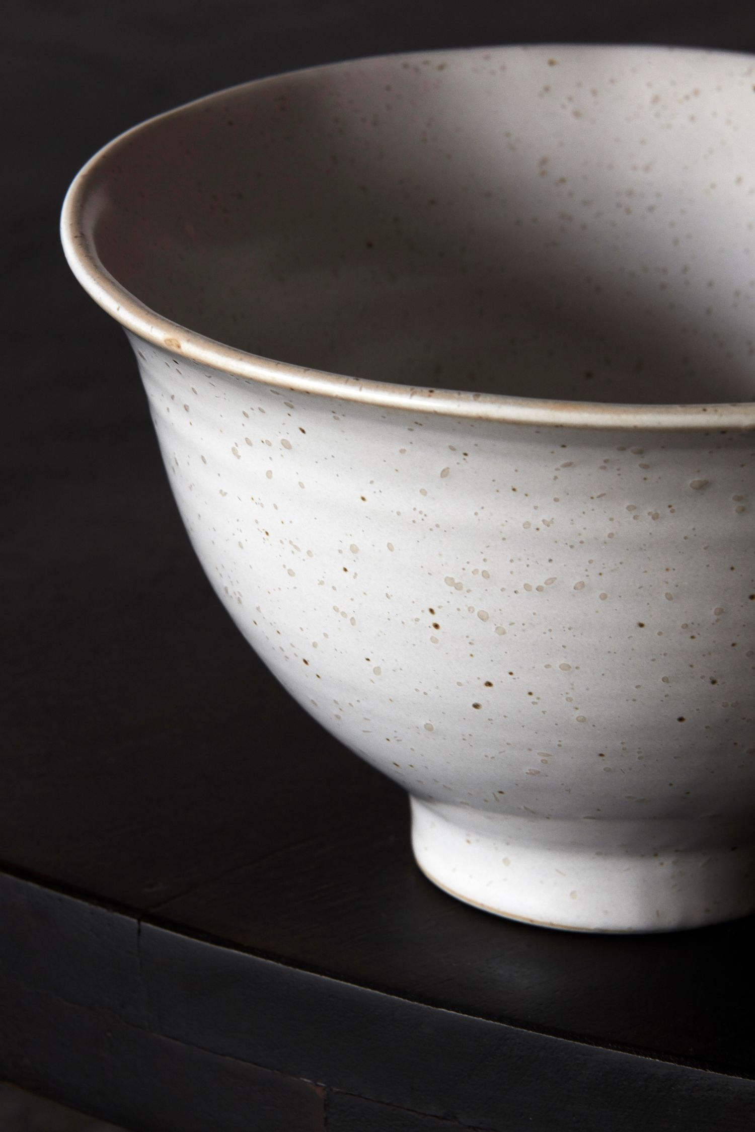 pion small bowl off white speckle