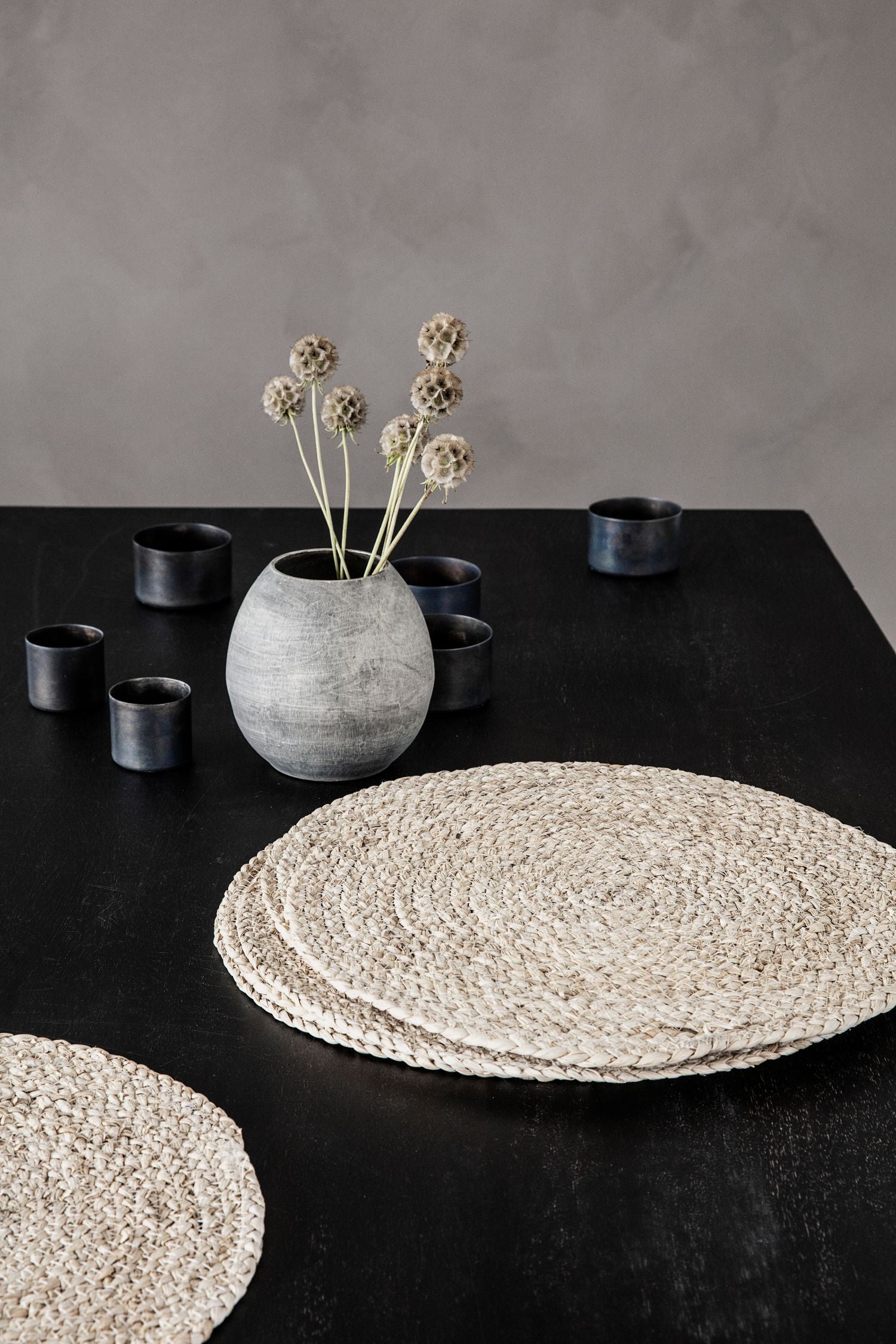 circle placemat set/4 natural