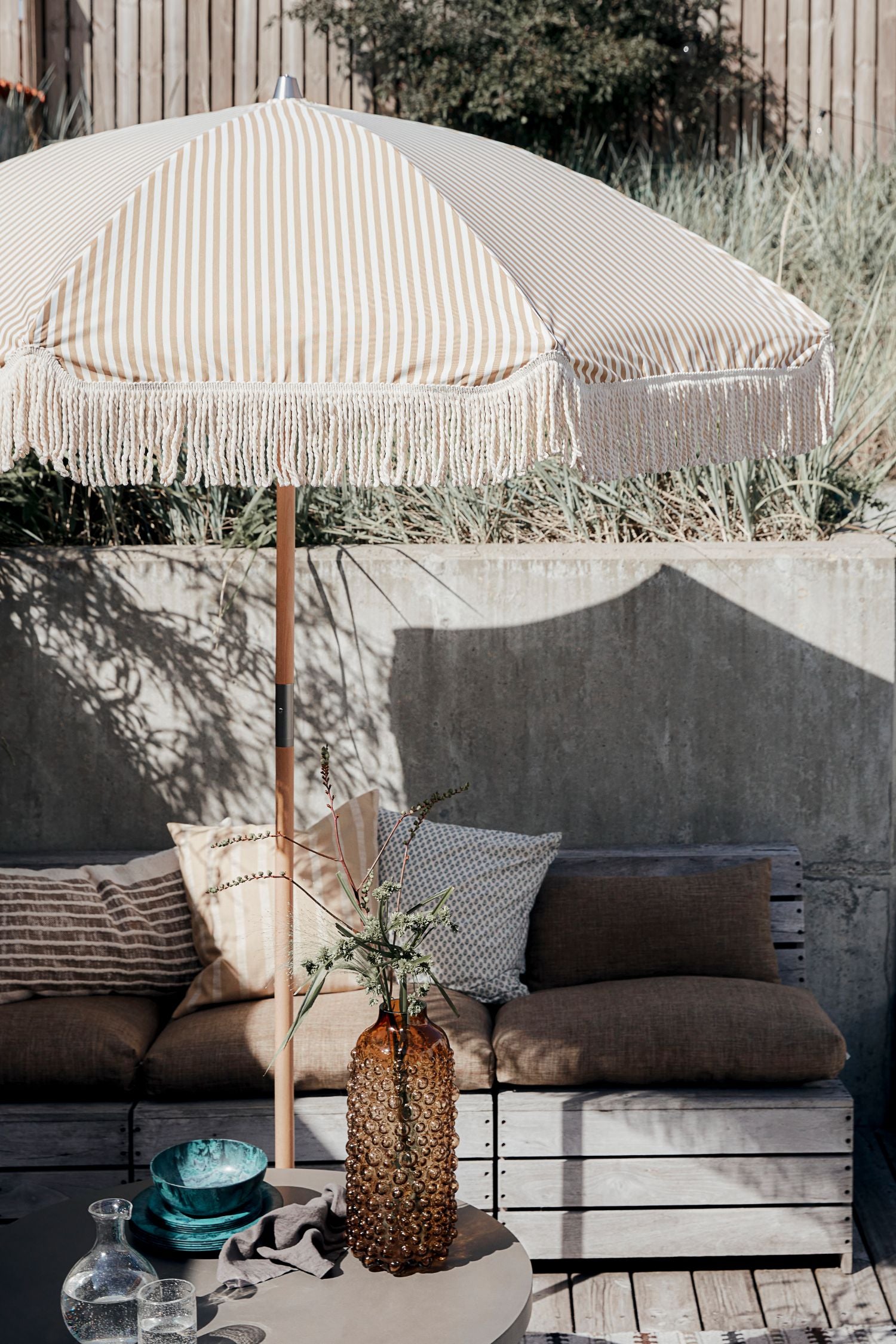 woodie teak sofa seat