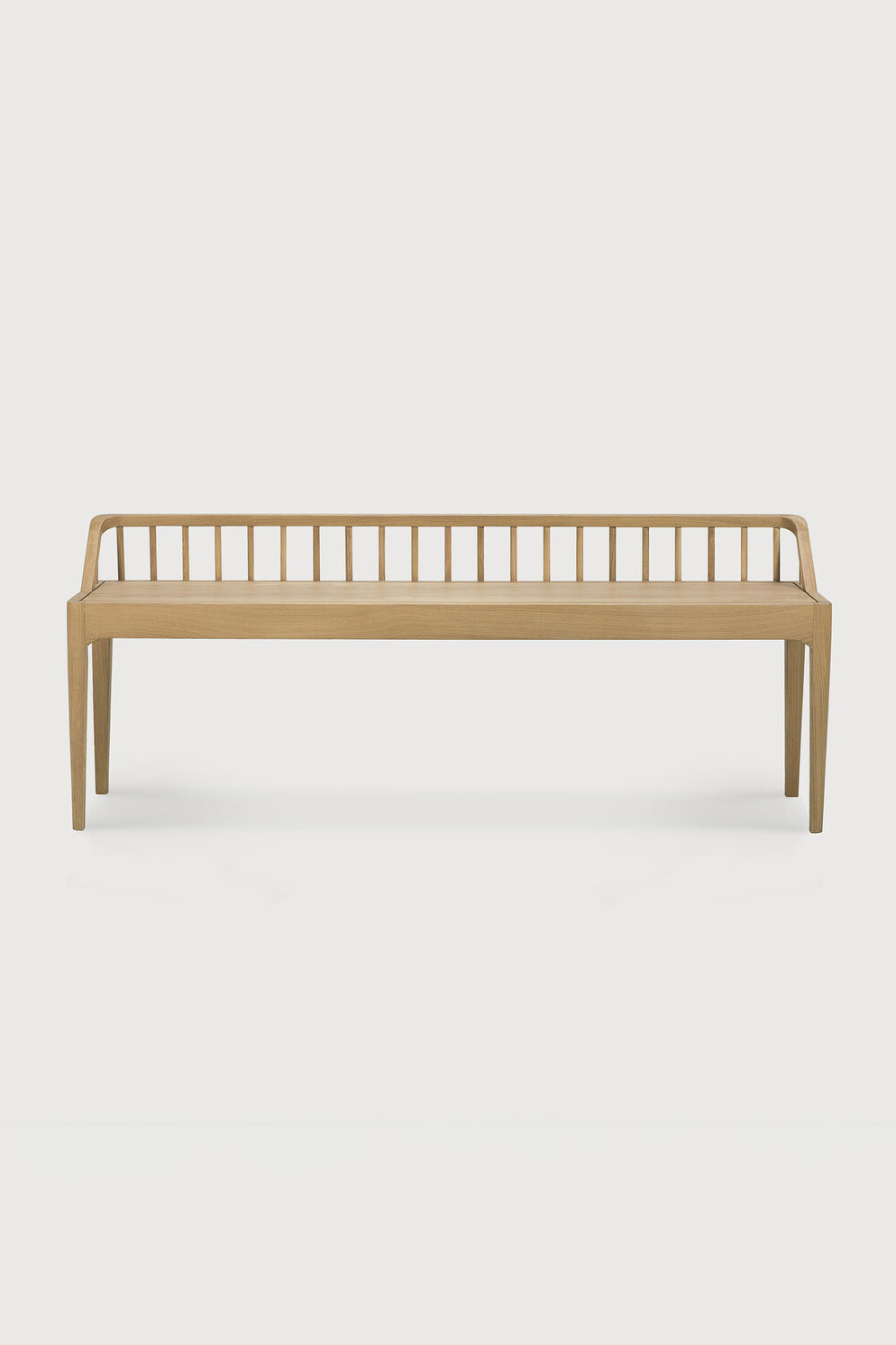 spindle bench natural