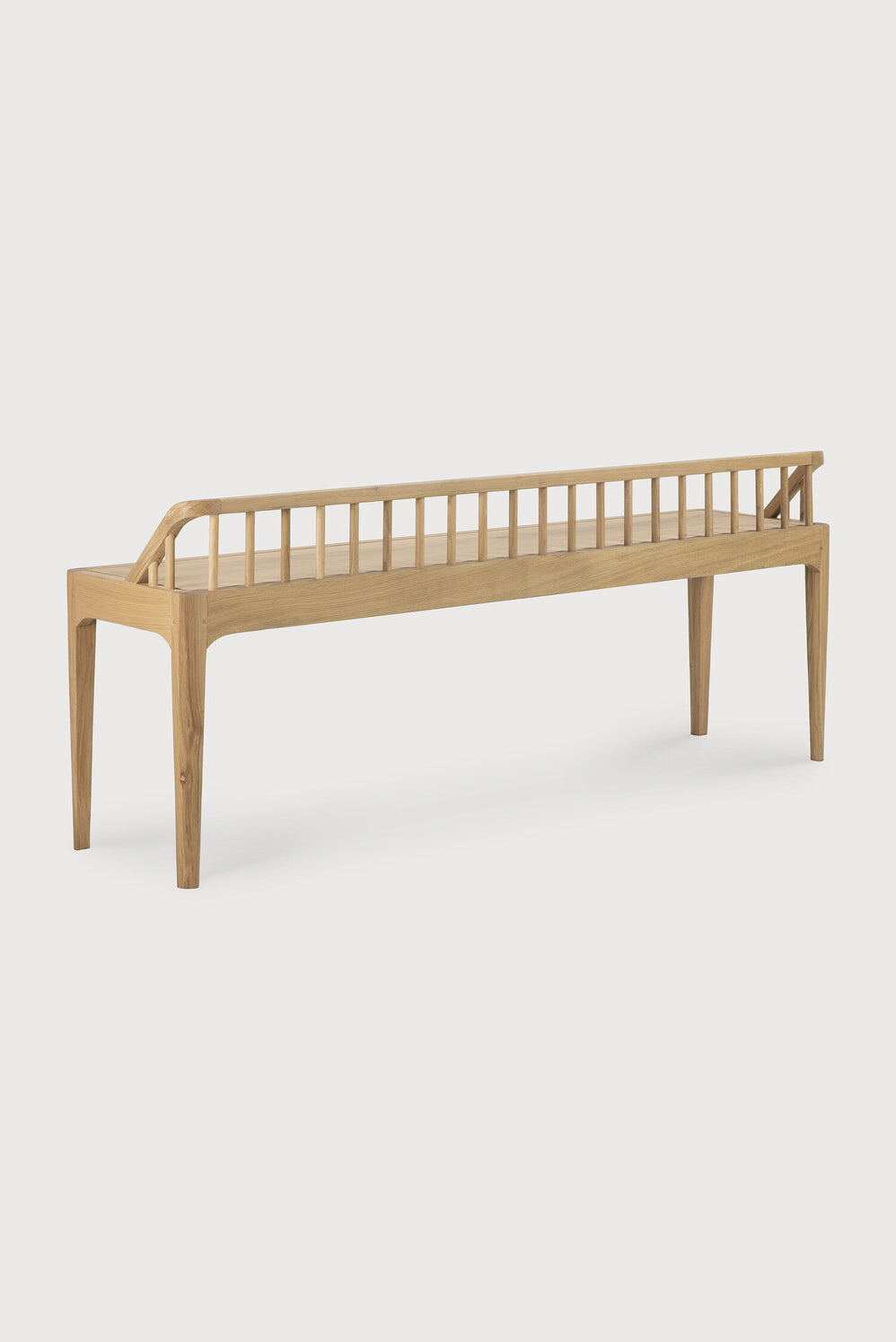 spindle bench natural