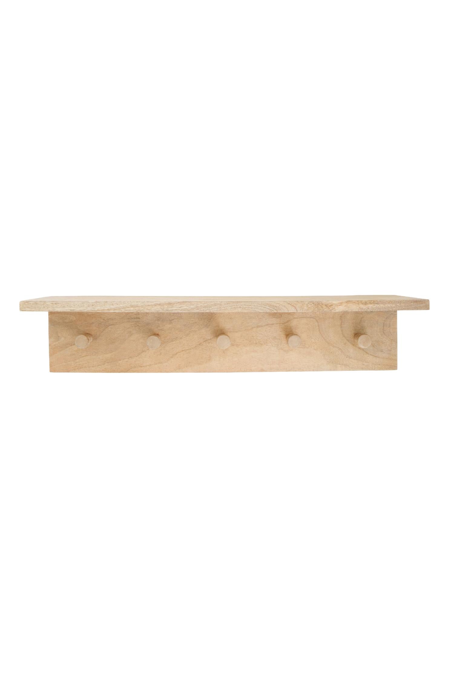 handy shelf + coat rack