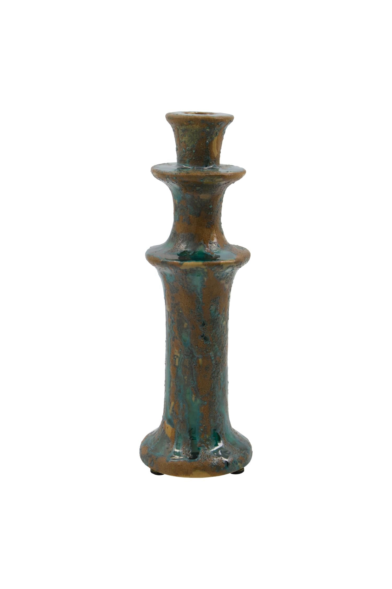 raag candleholder green