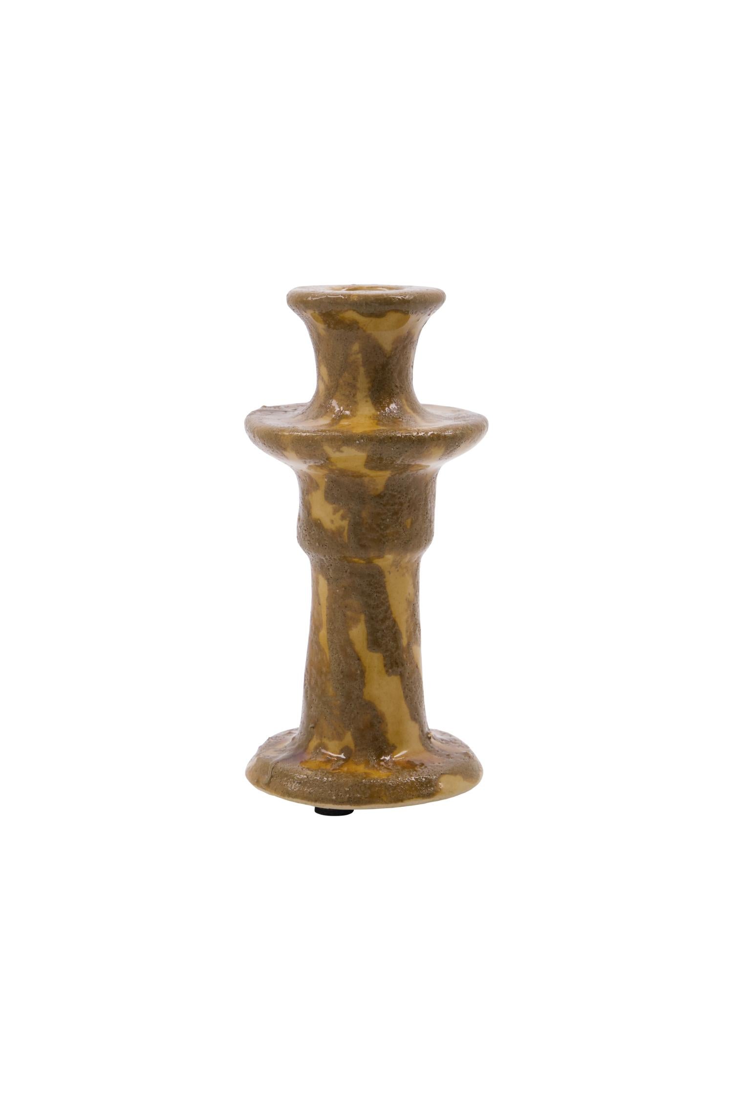 raag candleholder yellow