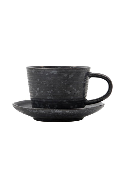 pion cup & saucer coal