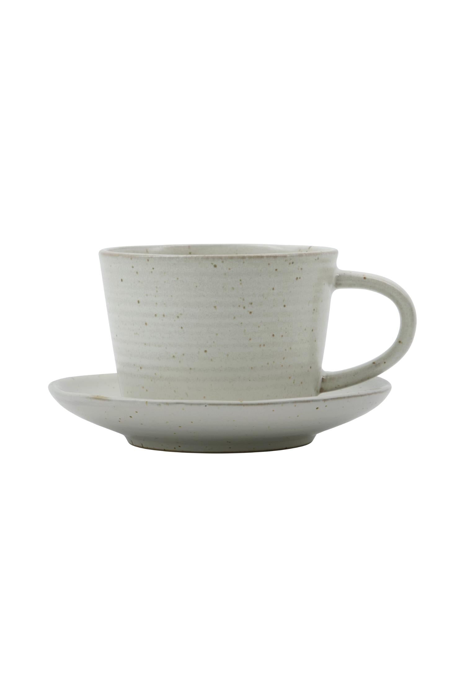 pion cup & saucer off white