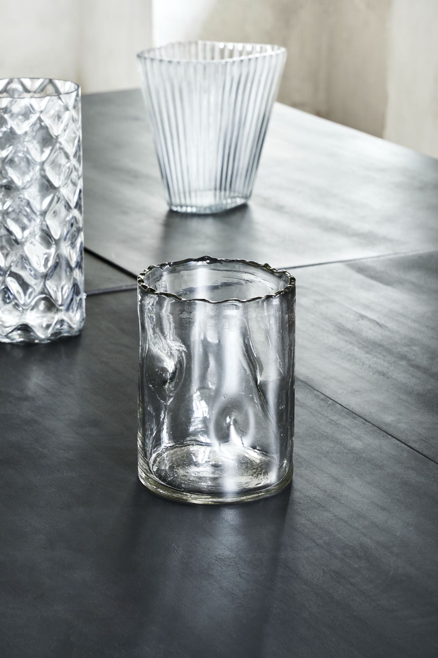 clear vase