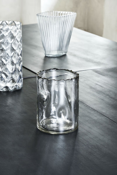 clear vase