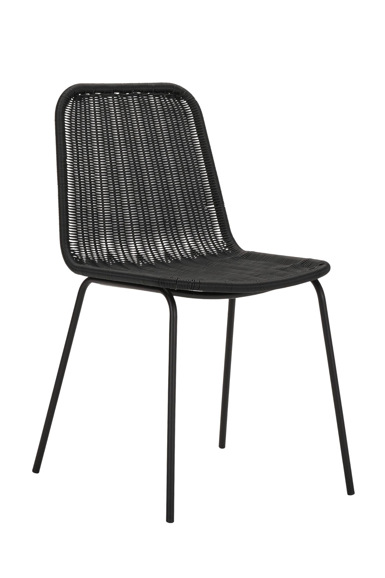 hapur dining chair black