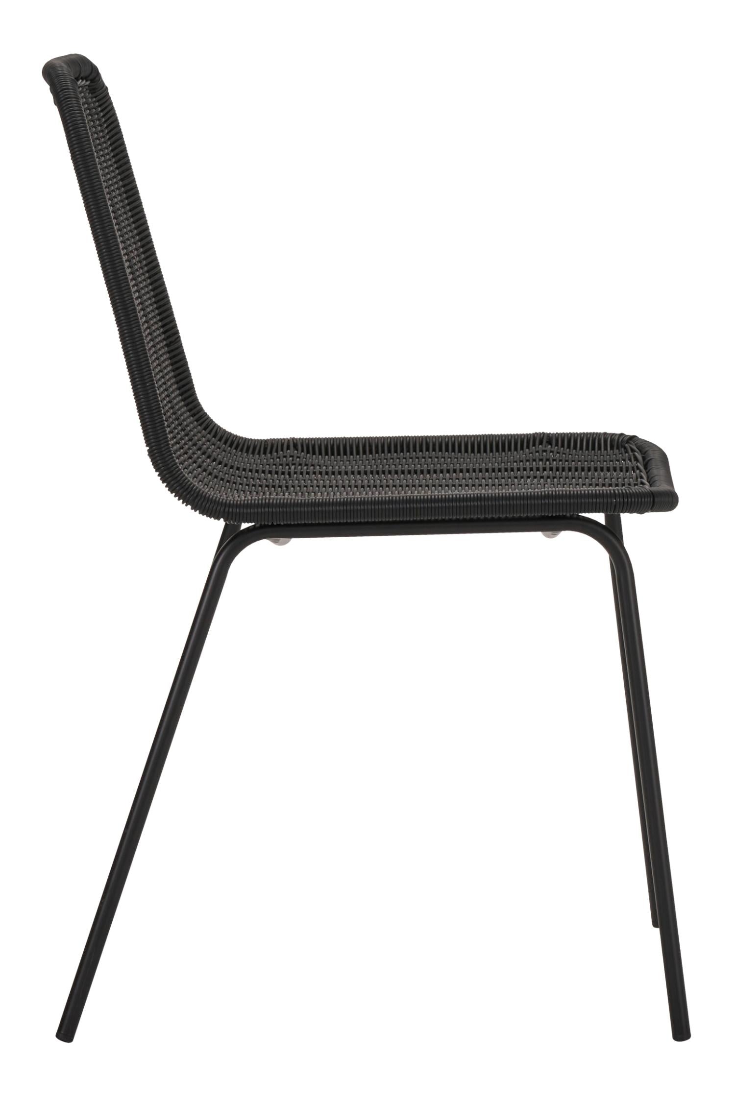 hapur dining chair black