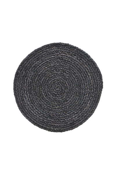 circle placemat set/4 black
