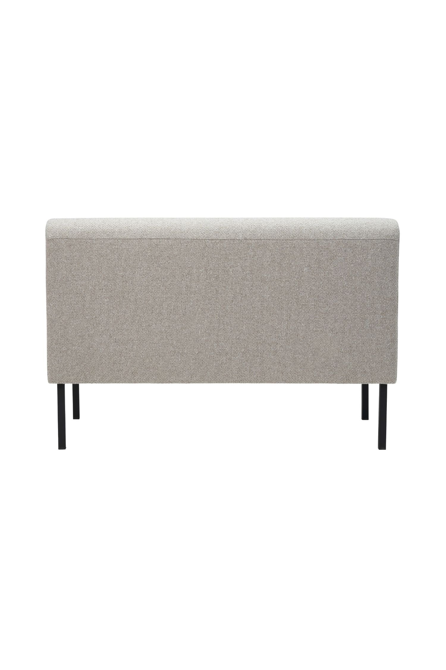 banquette sofa 2 seater grey