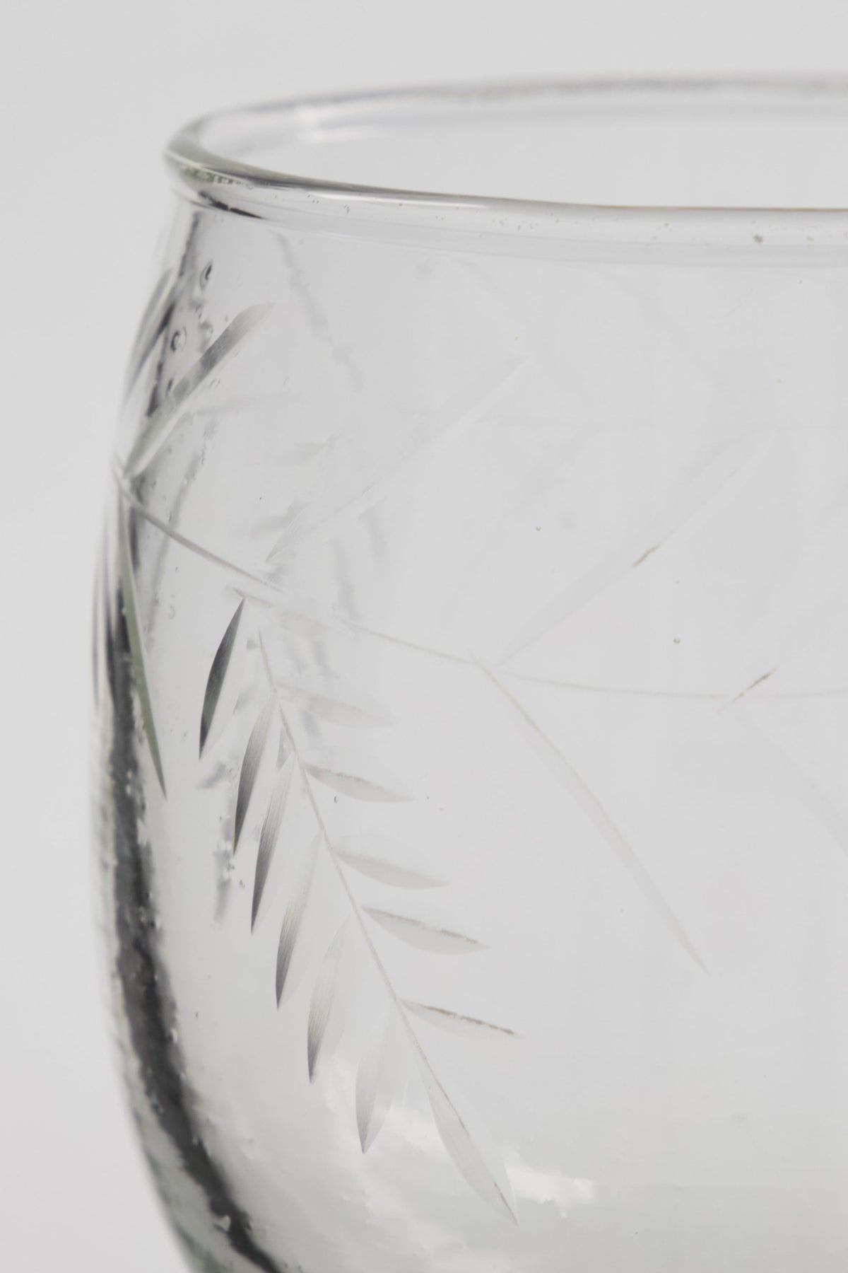 vintage wine/beer glass