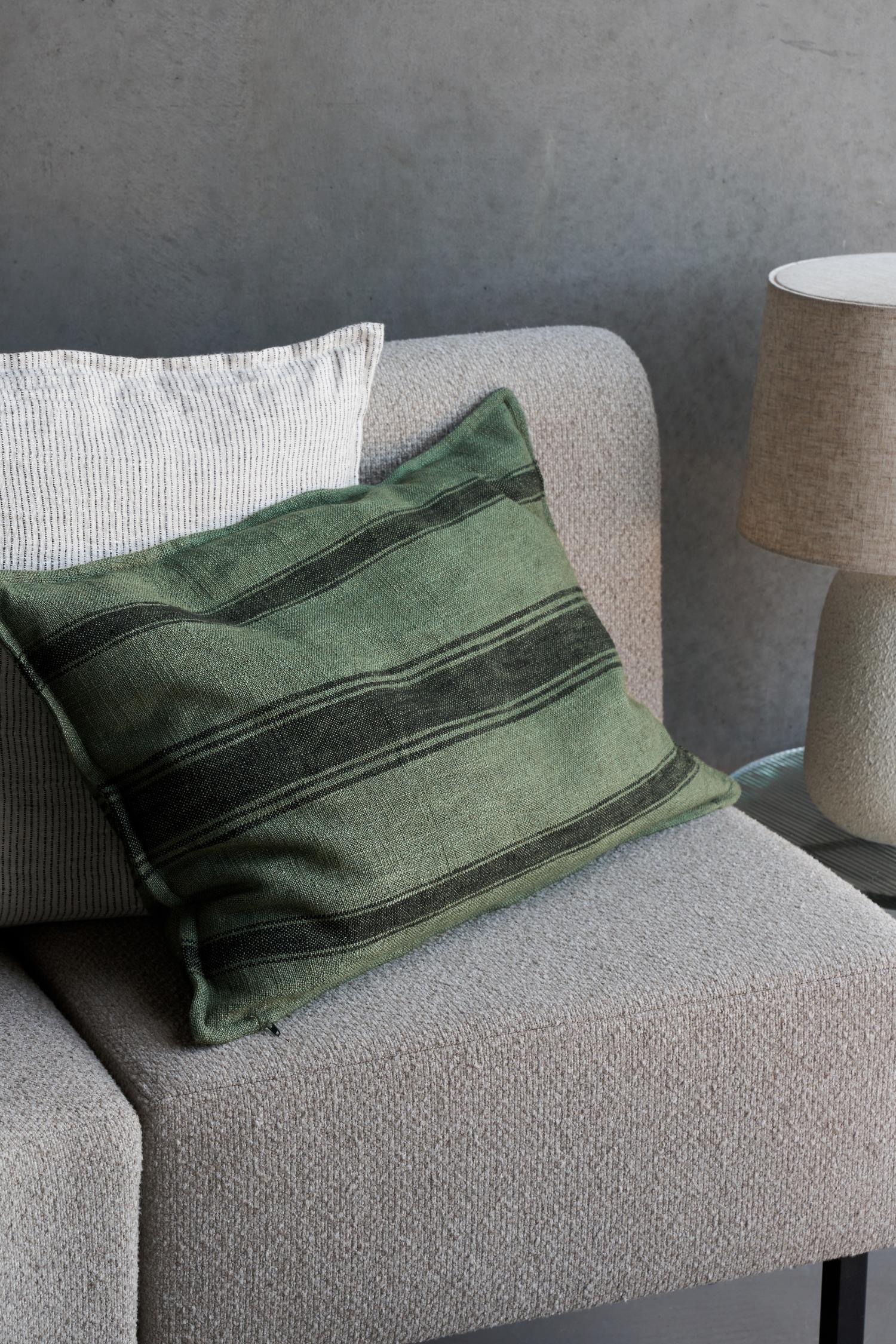 suto rect cushion cover green