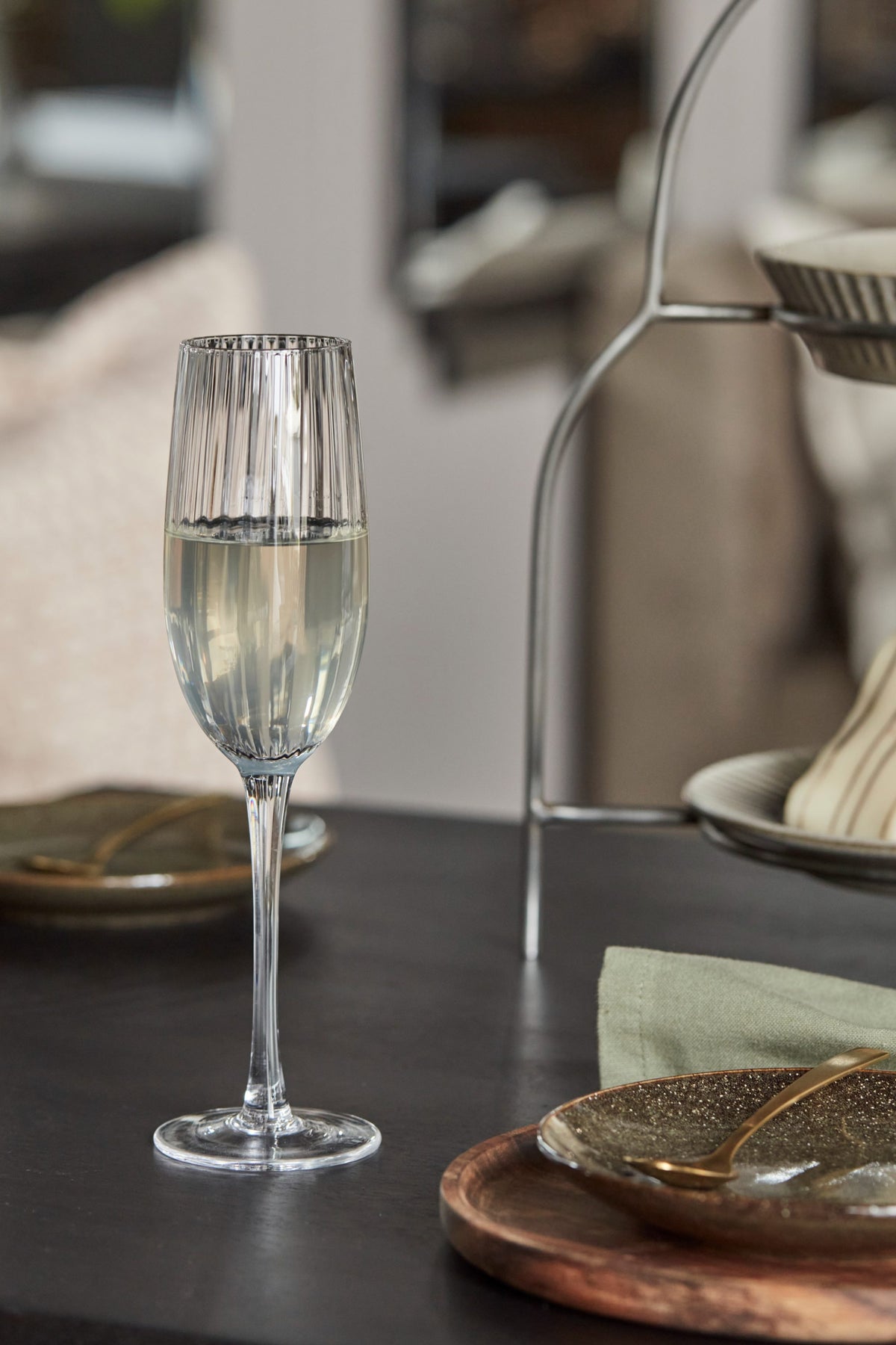 rill champagne glass