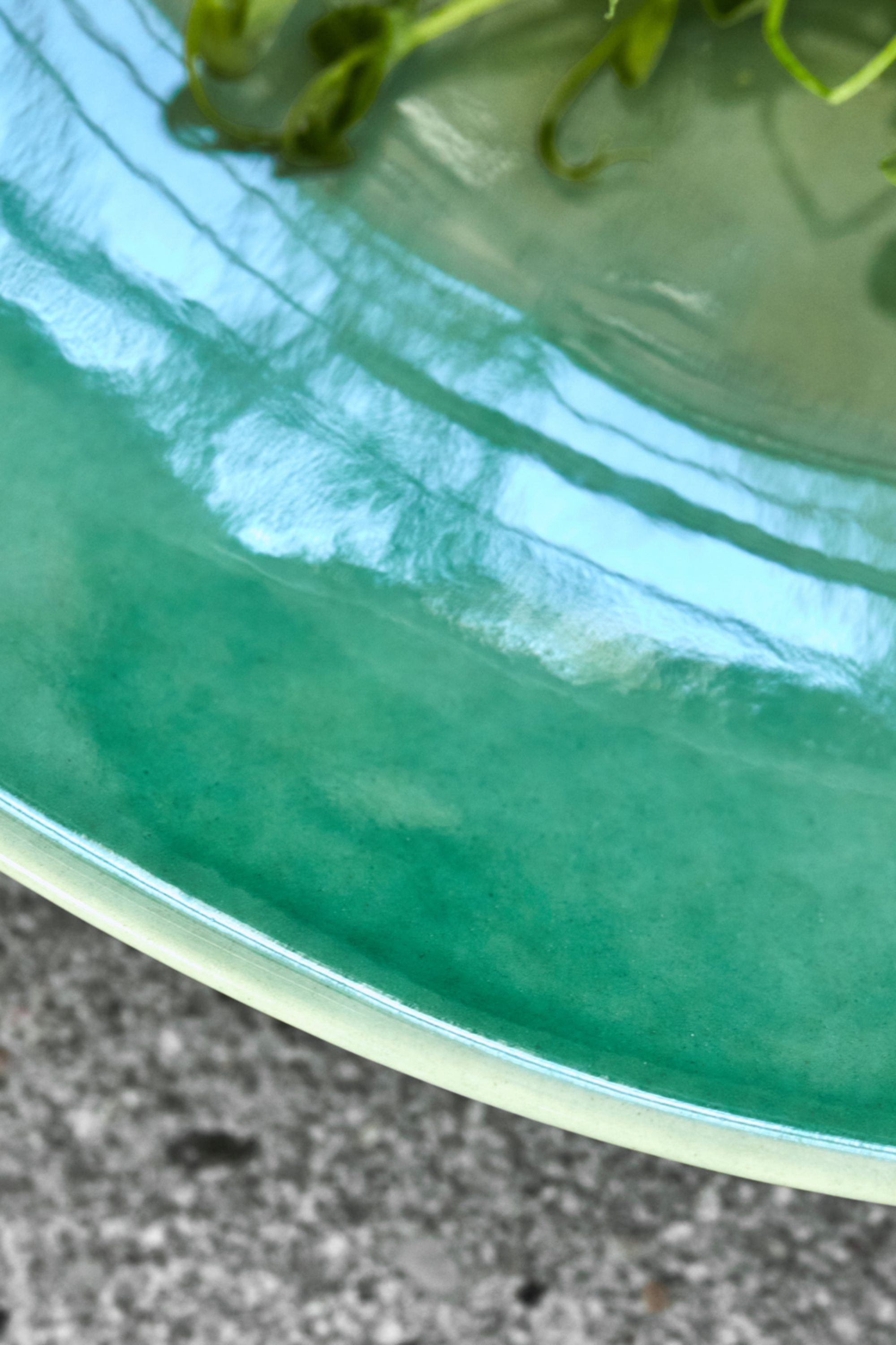 diva dinnerplate green