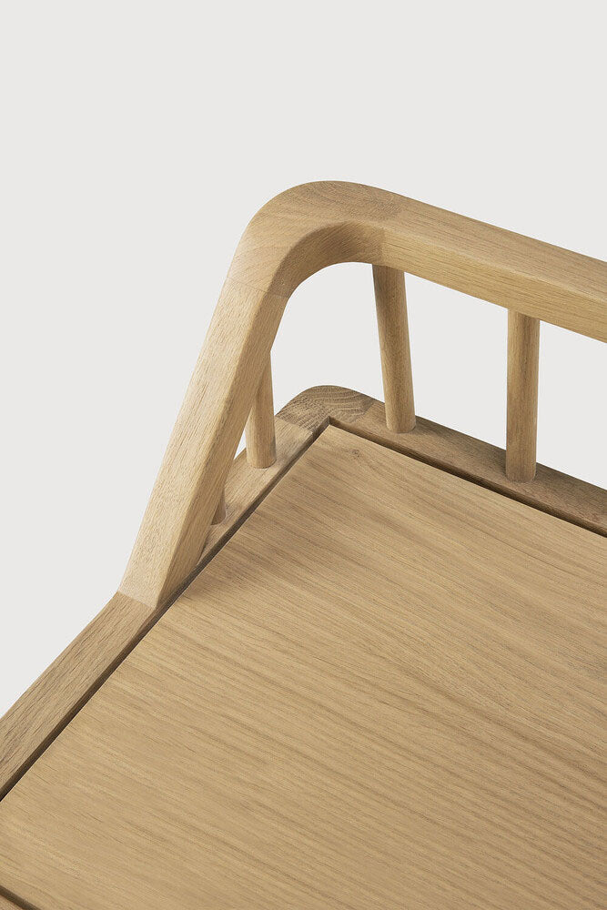 spindle bench natural