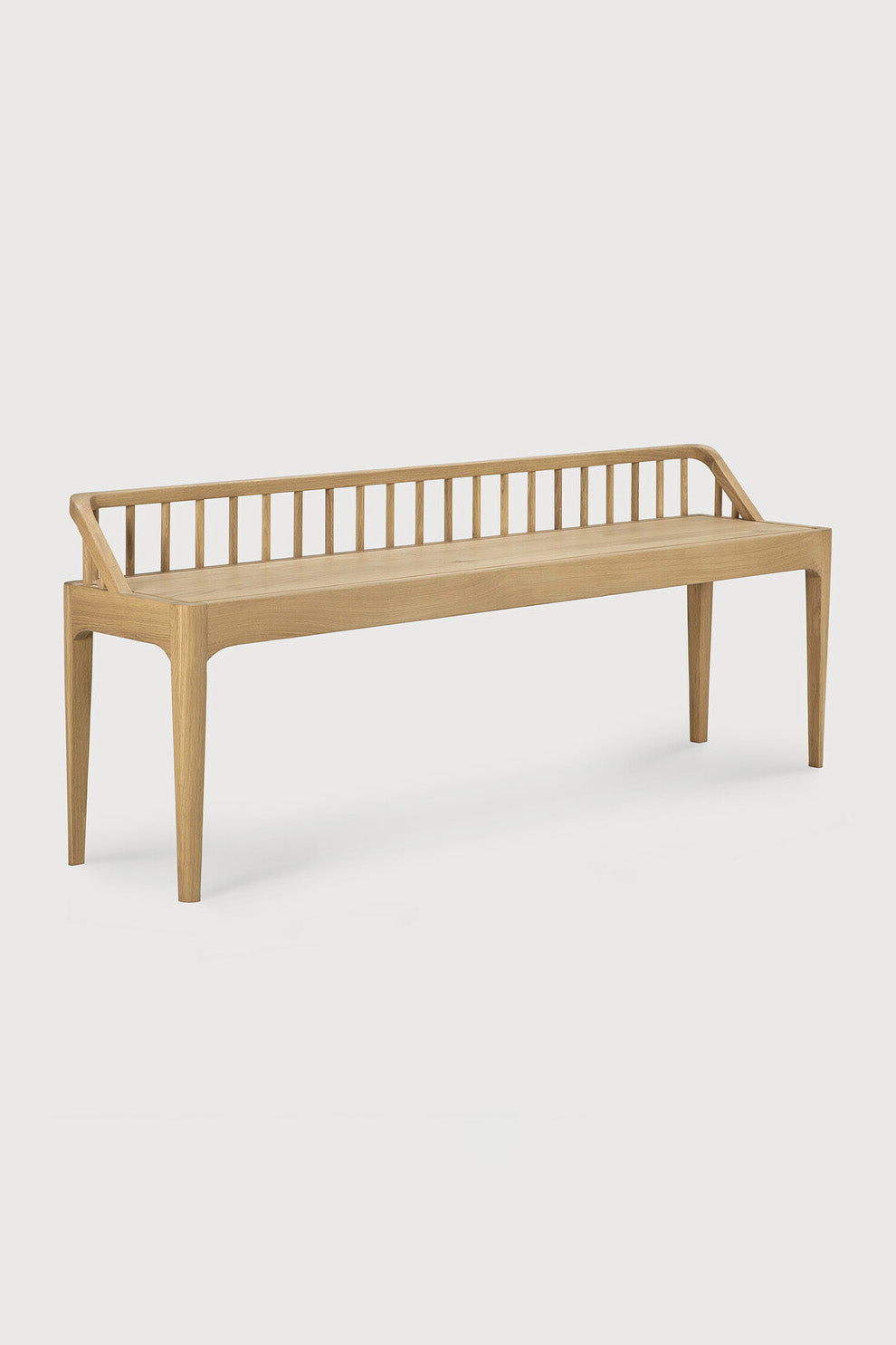 spindle bench natural