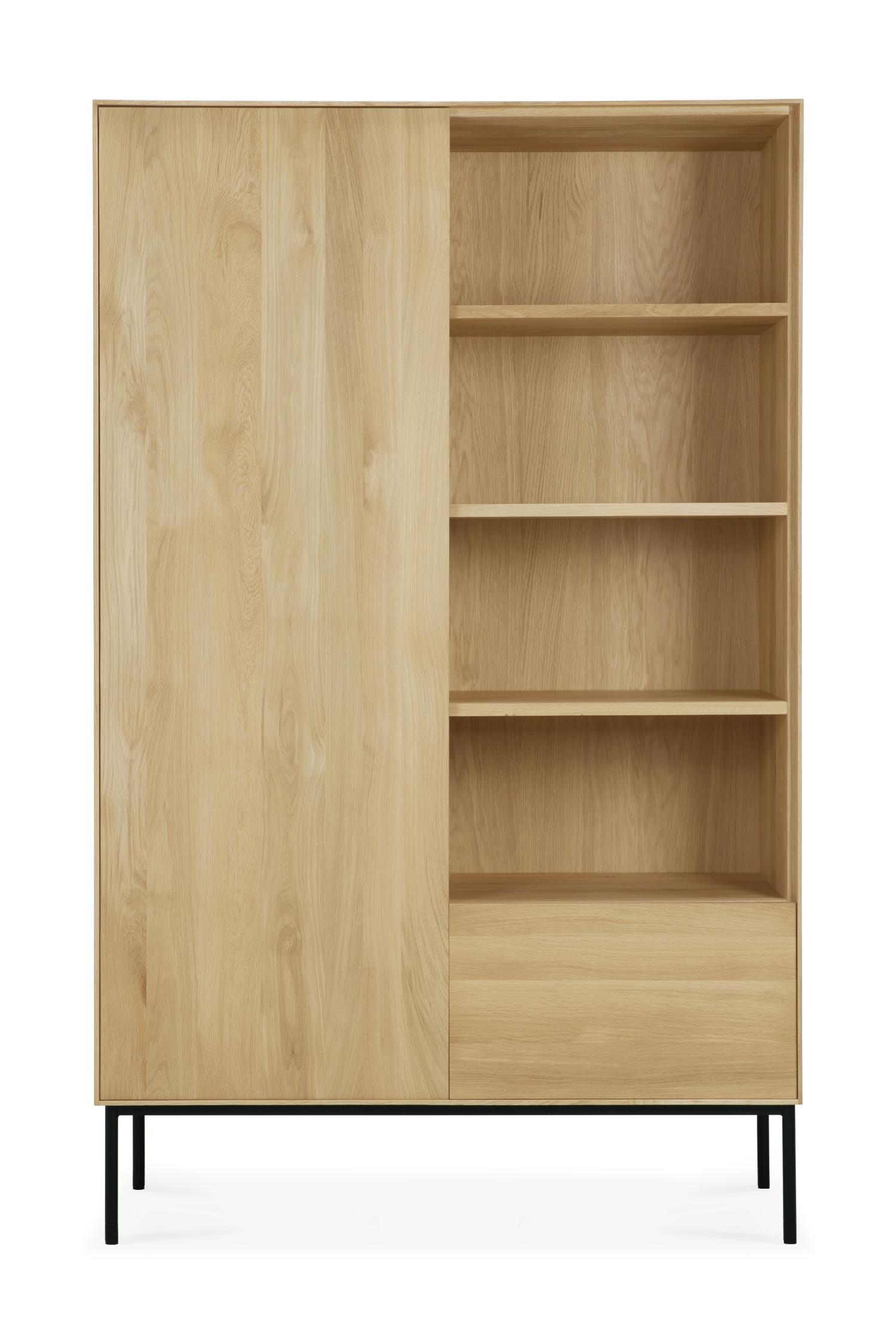 oak storage cupboard