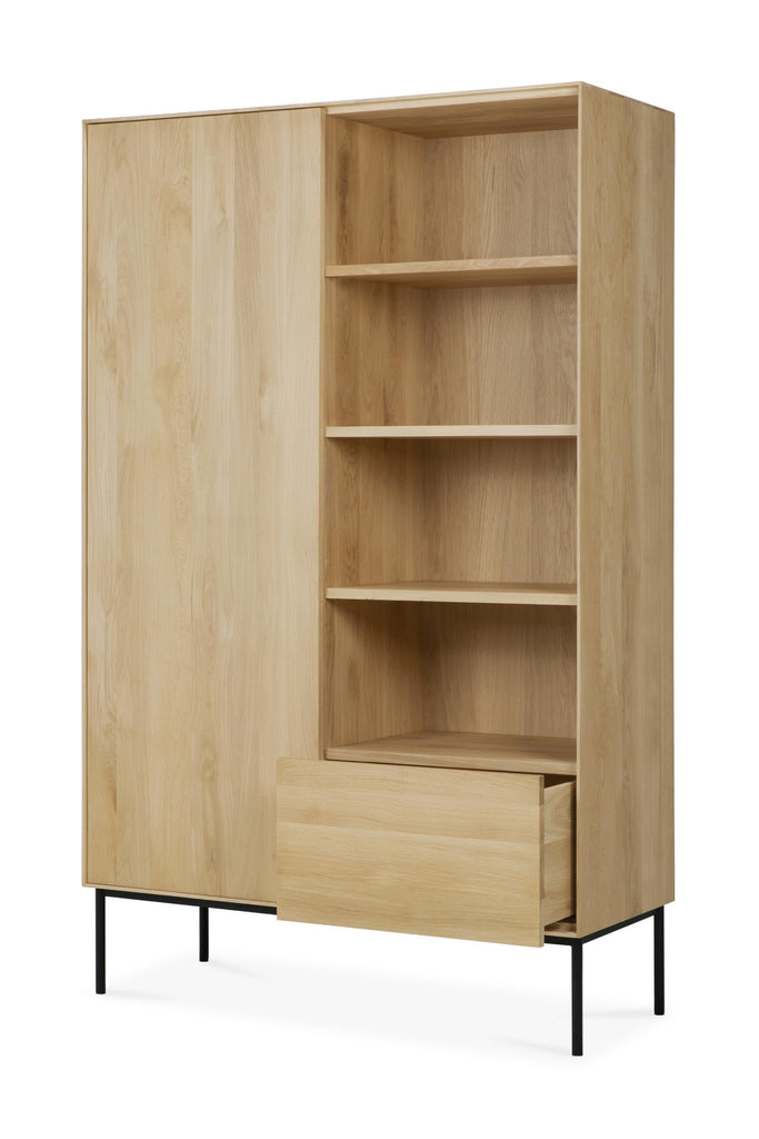 oak storage cupboard