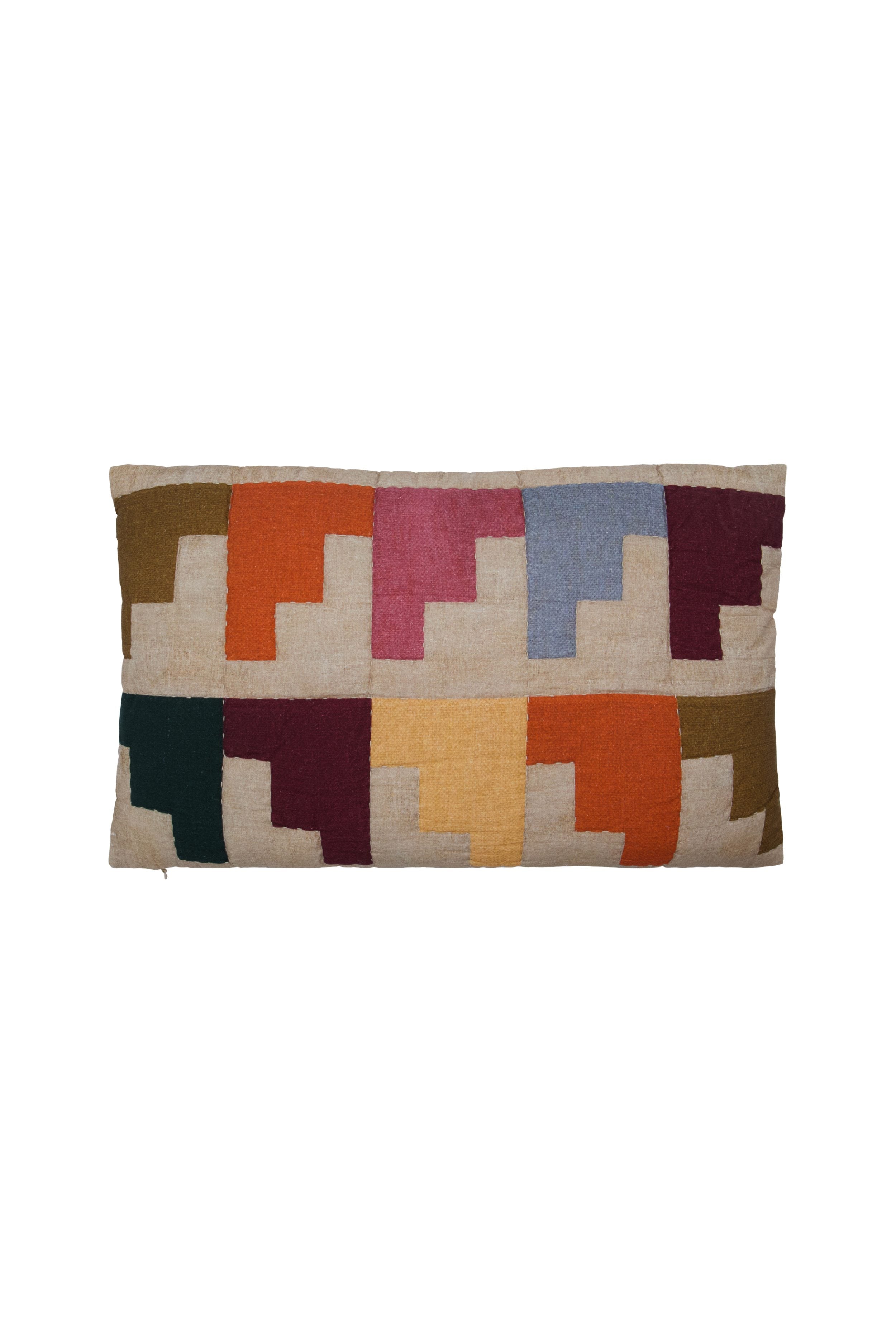 block cushion cover multi