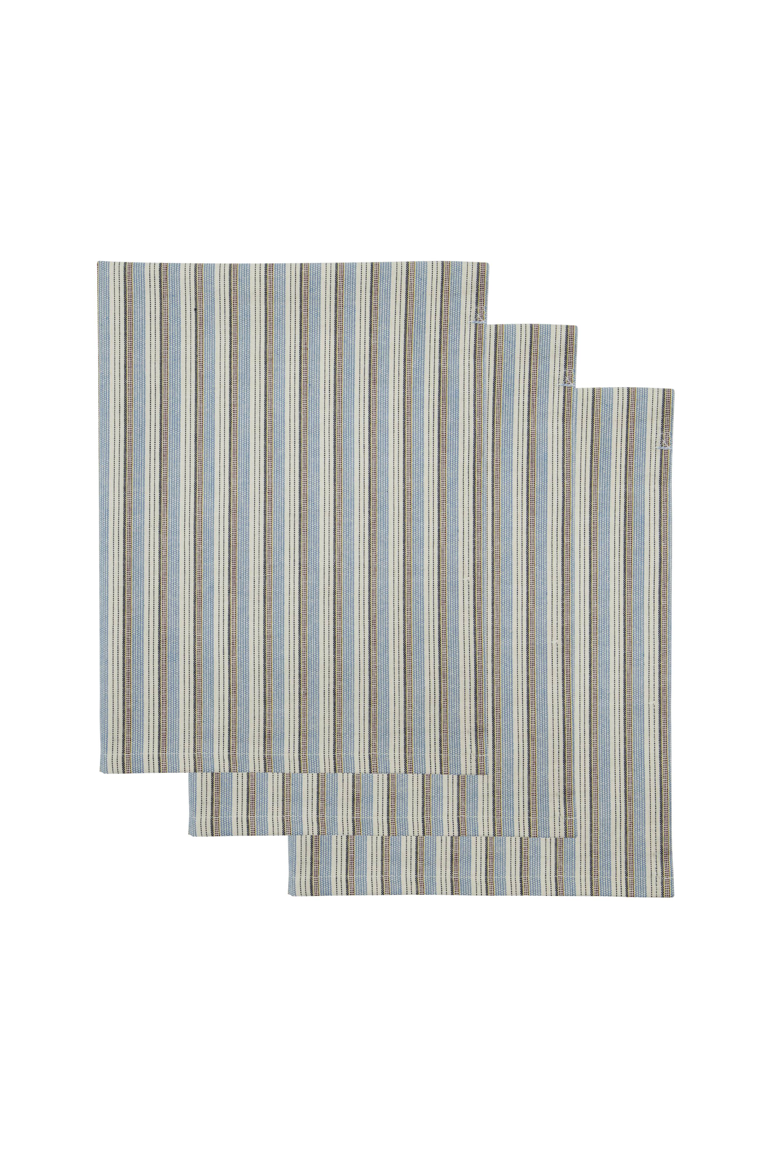 cook teatowels blue/sand set of 2