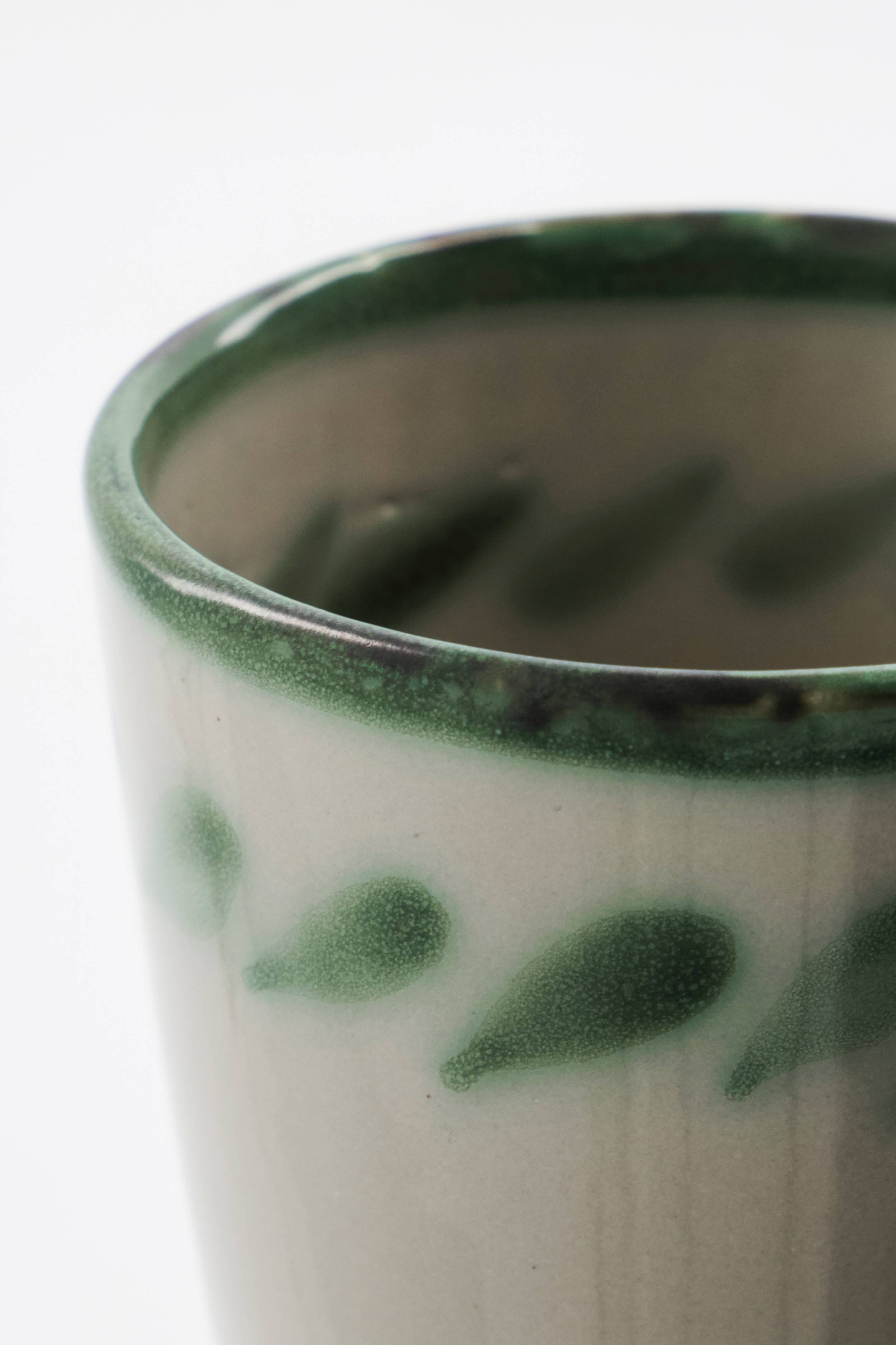 diva mug green set of 2