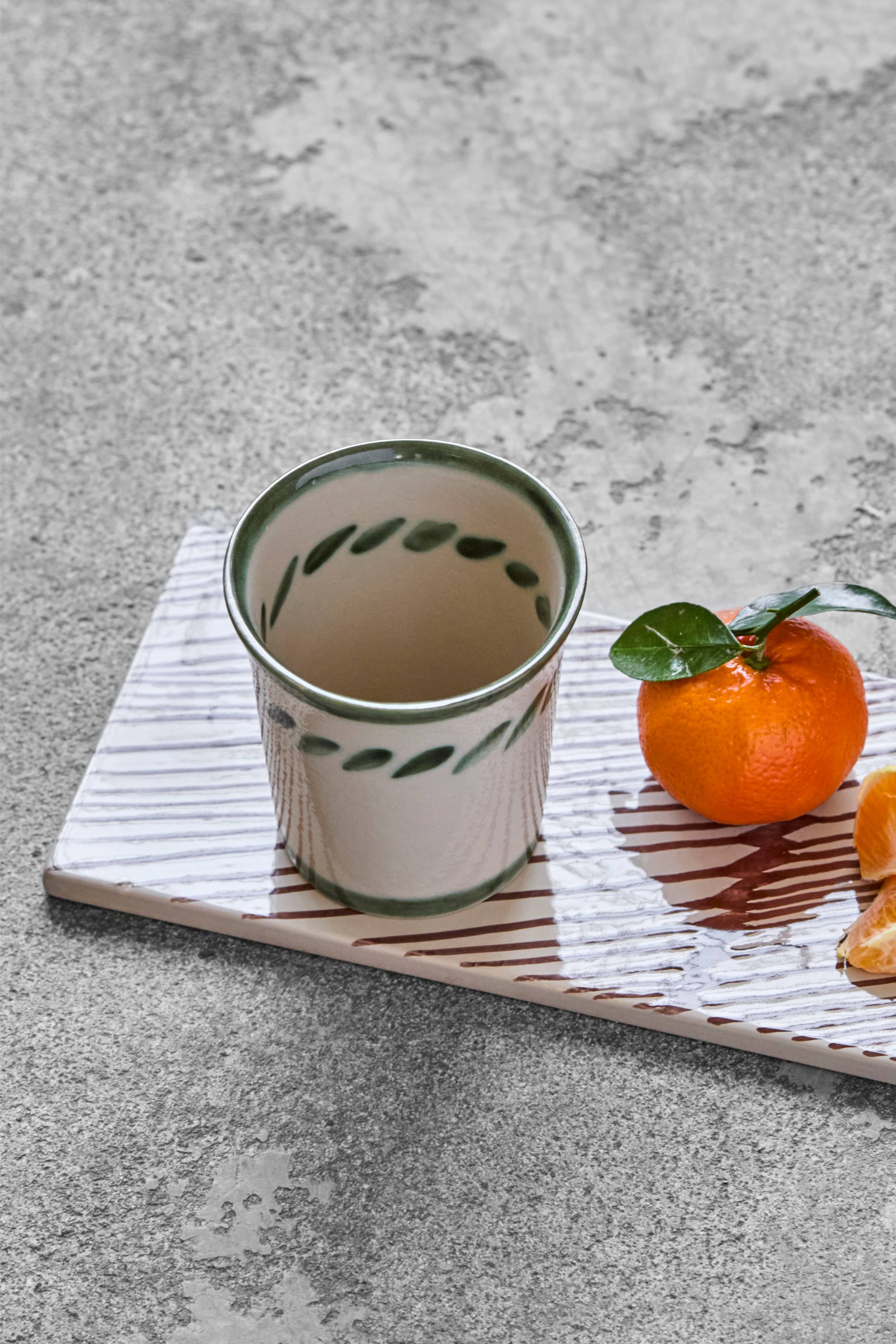 diva mug green set of 2