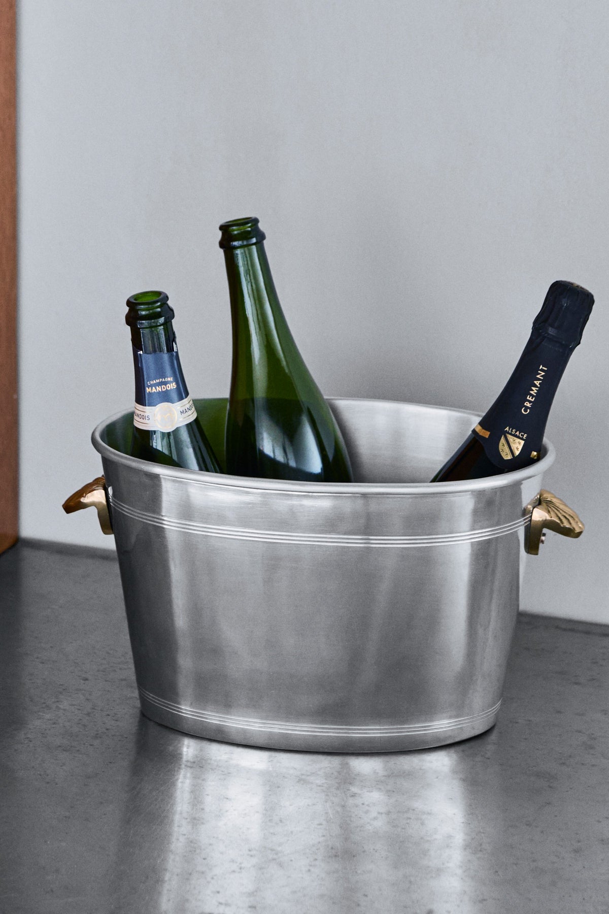 vind wine cooler antique silver