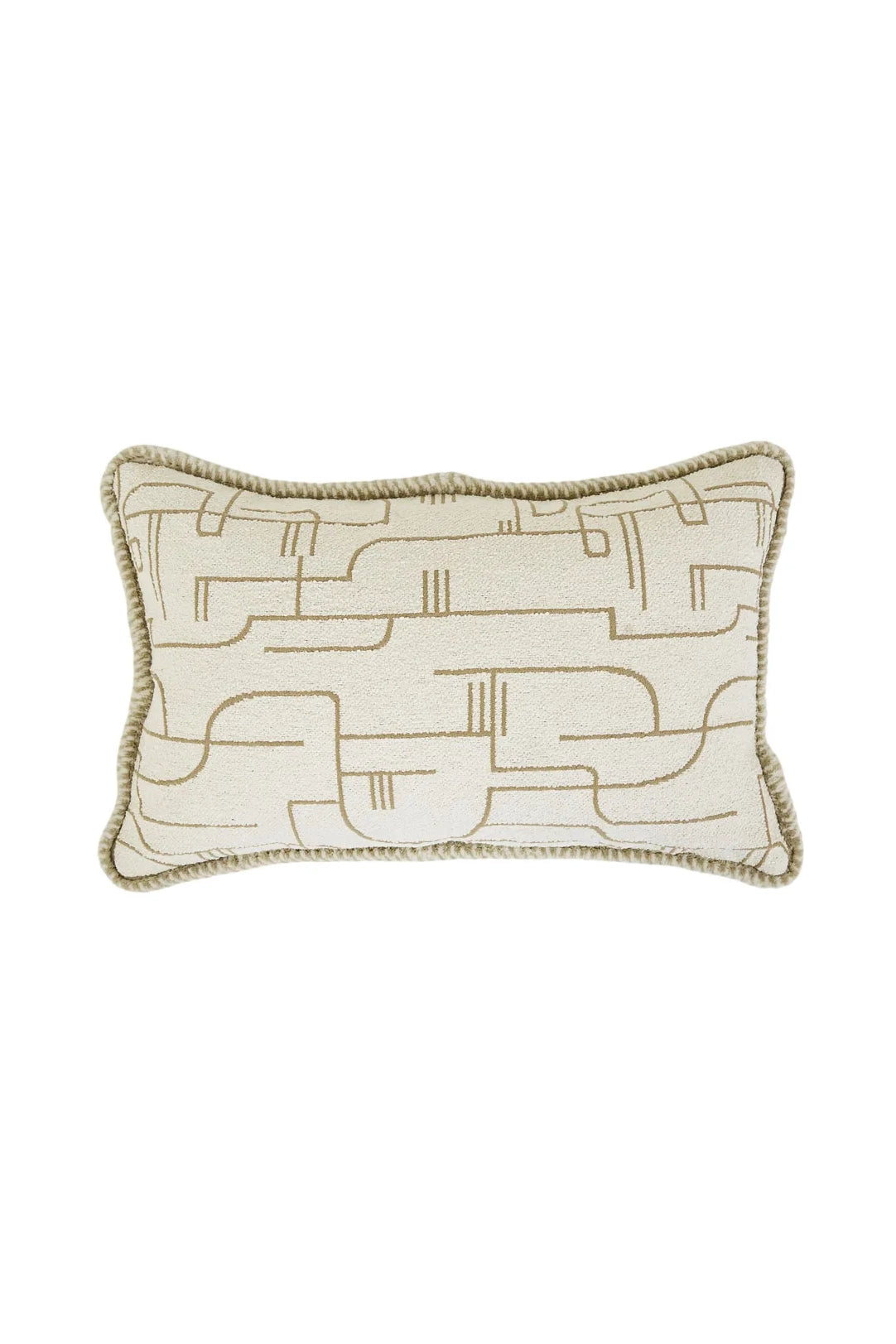 abstract cushion biscotti rectangle