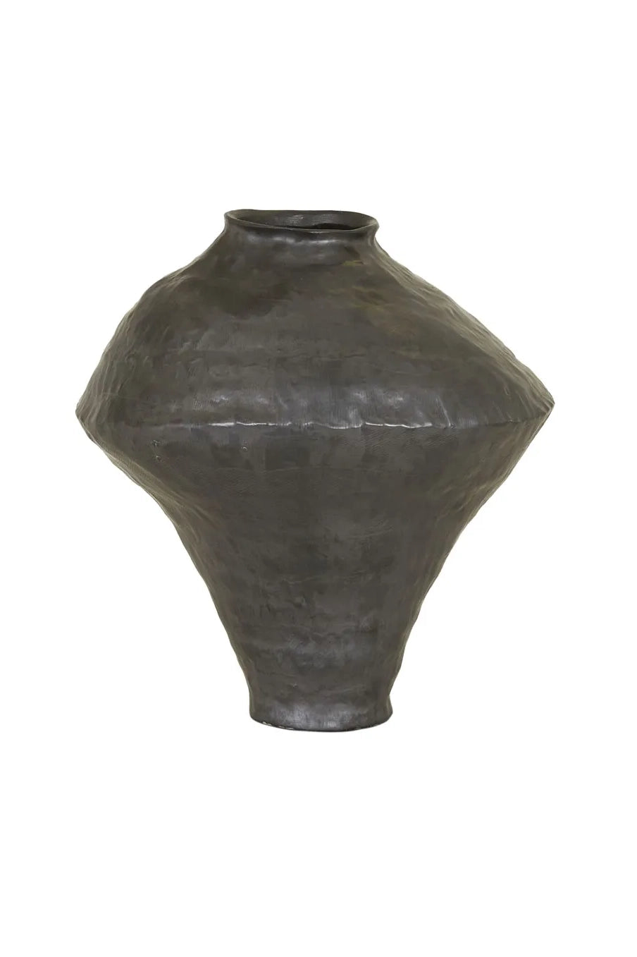 luna vase black